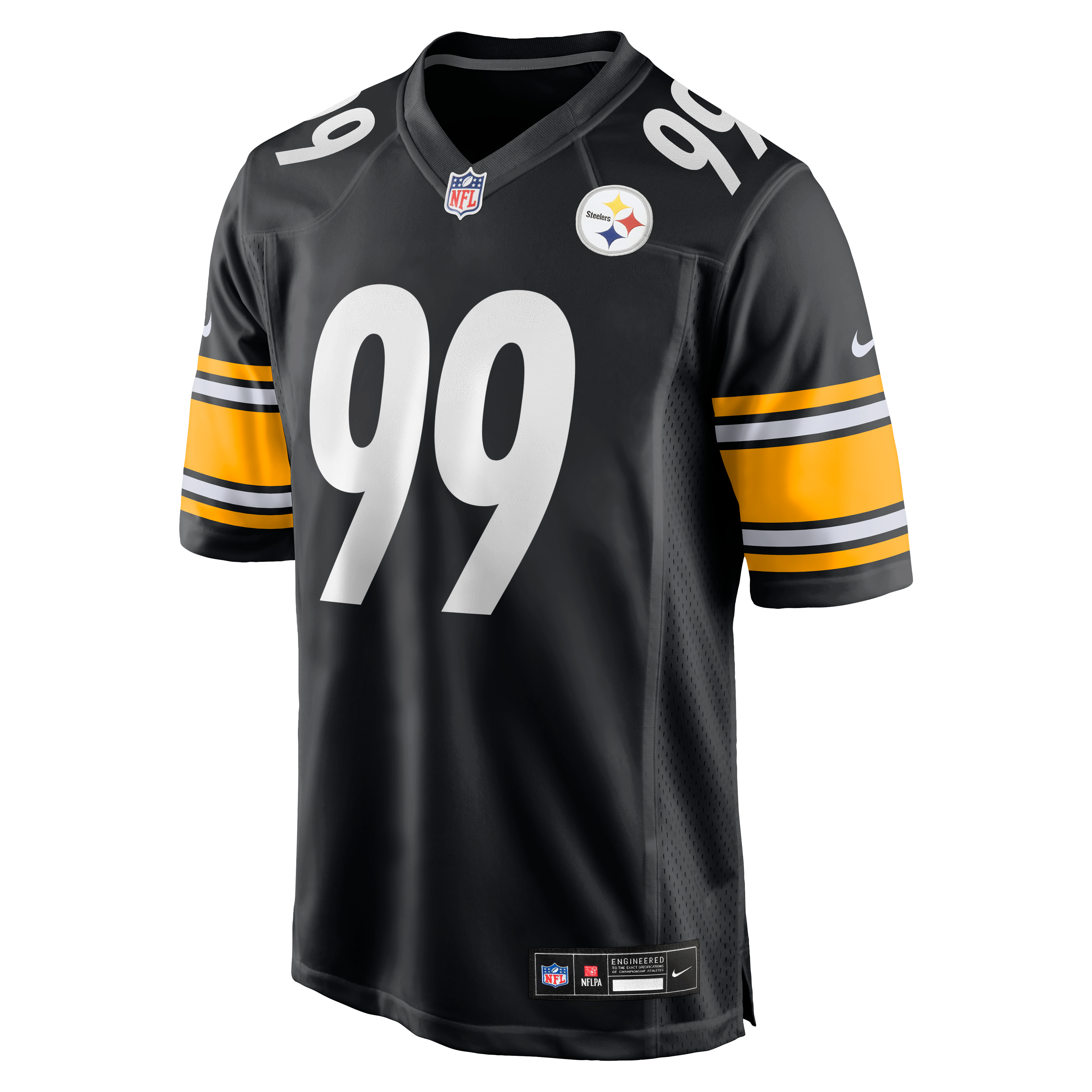 Derrick Harmon Pittsburgh Steelers Player Jersey Black NFL Football Fan Wear