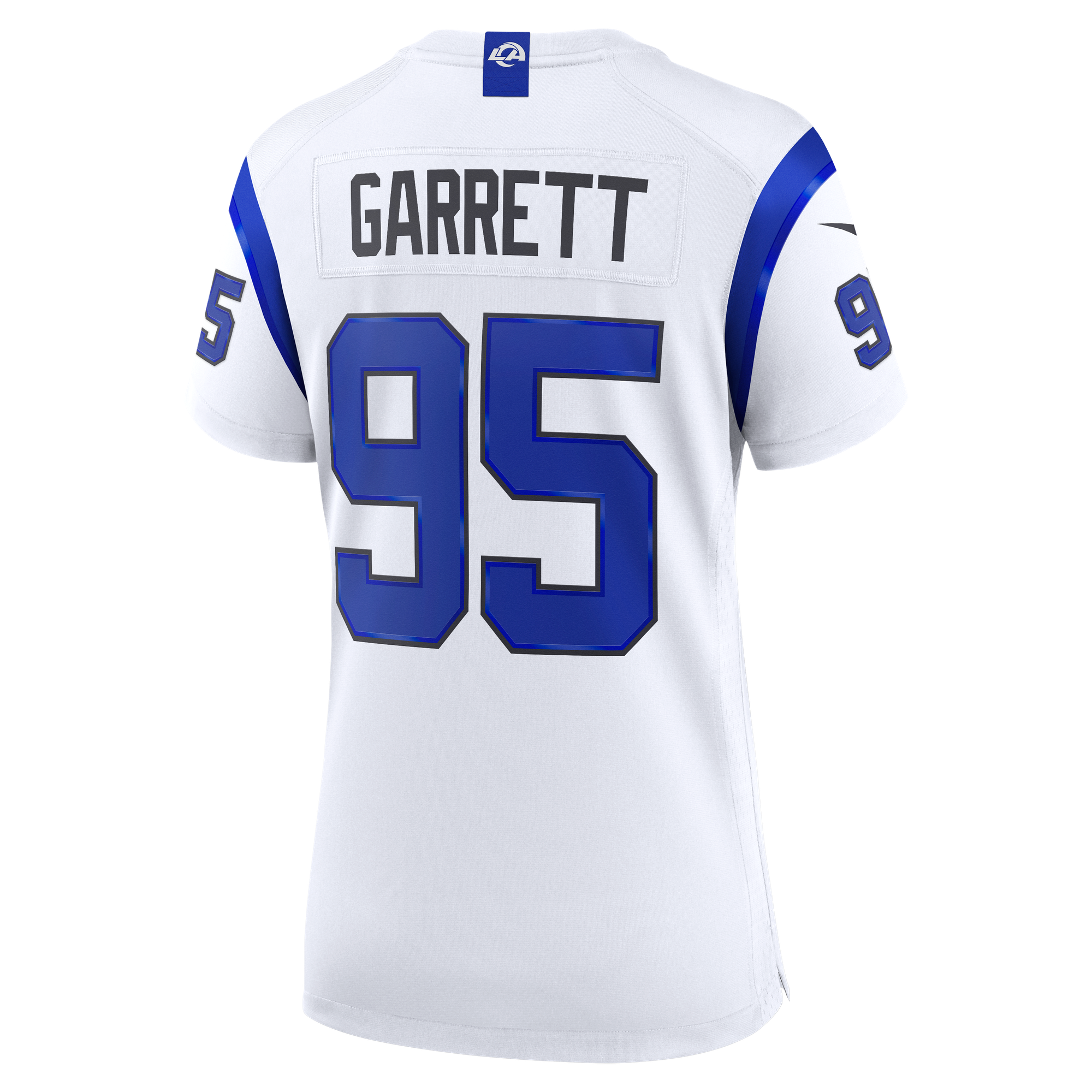 Myles Garrett Fearsome Los Angeles Rams Game Jersey White NFL Football Fan Wear