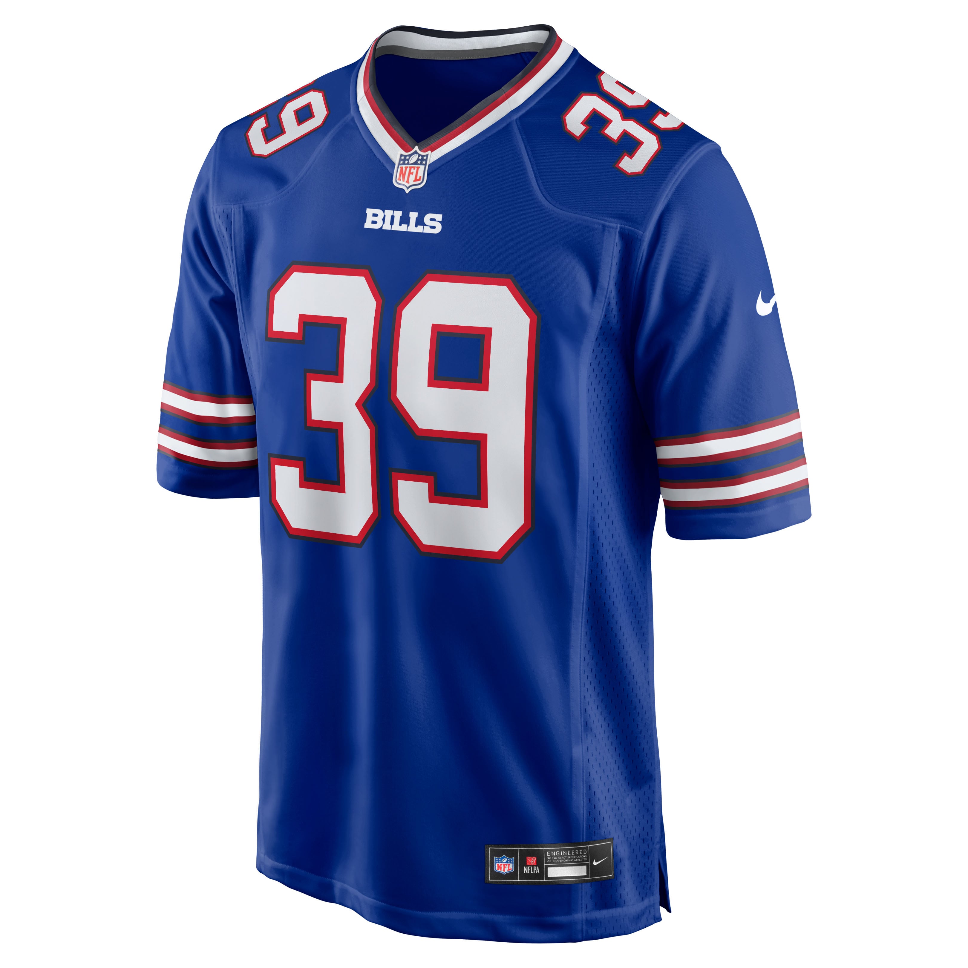 Tommy Doman Jr Buffalo Bills Game Jersey Royal NFL Football Fan Wear