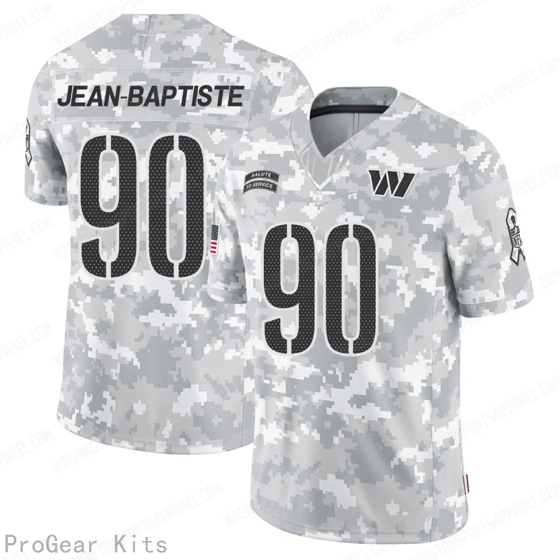Javontae Jean Baptiste Washington Commanders Jersey No.90 NFL Football Fan Wear