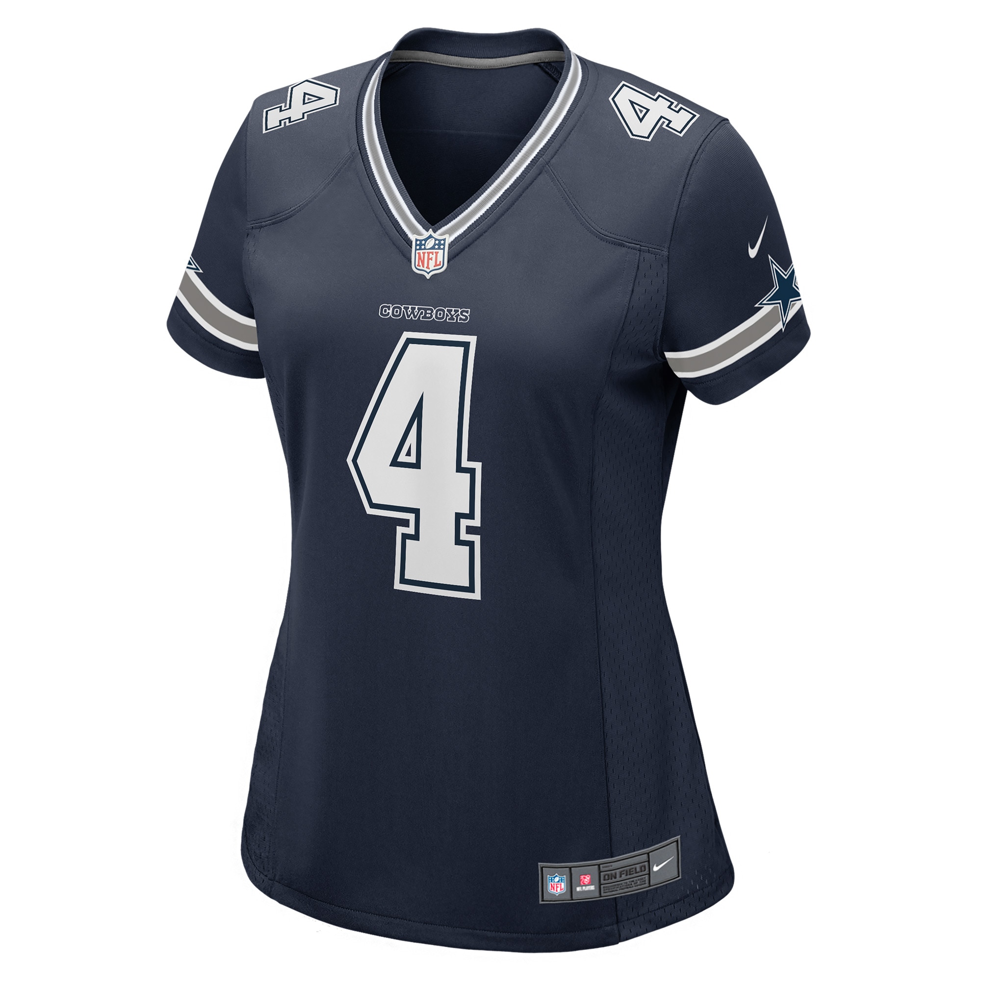 Dak Prescott Dallas Cowboys Game Jersey No.4 Navy NFL Football Fan Wear