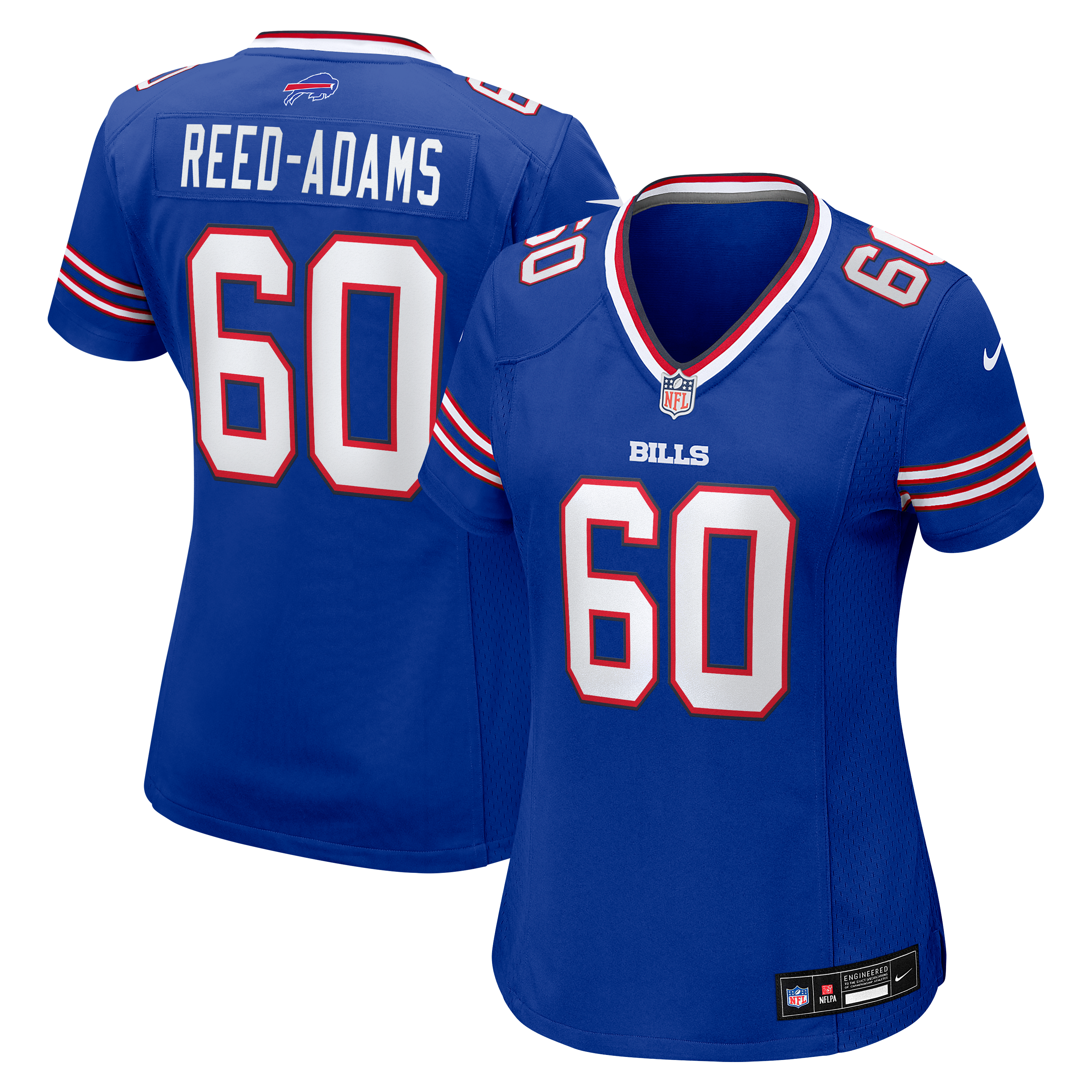 Ar'maj Reed-Adams Buffalo Bills Game Jersey Royal NFL Football Fan Wear Ar'maj Reed-Adams