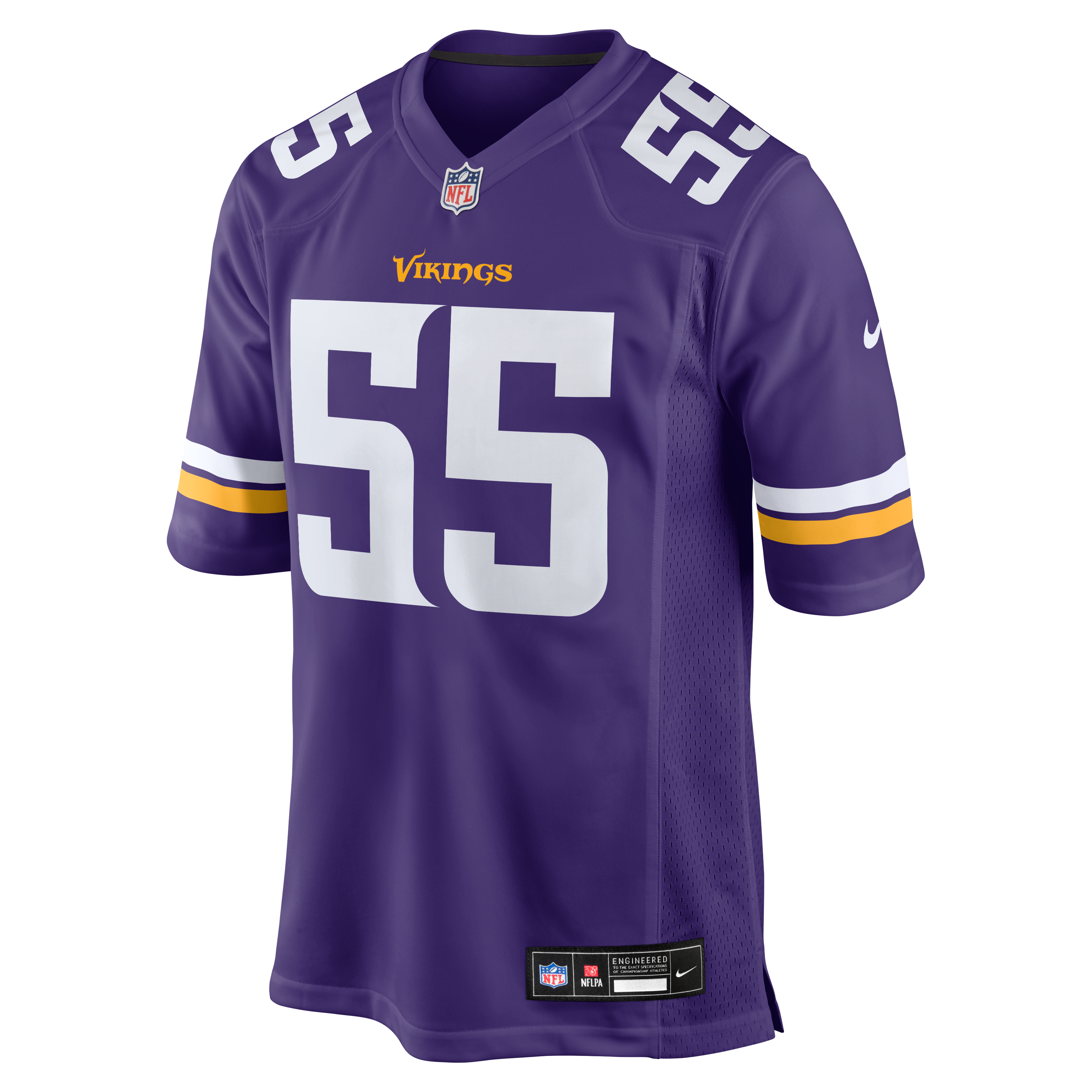 Eric Wilson Minnesota Vikings Game Jersey Purple NFL Football Fan Wear