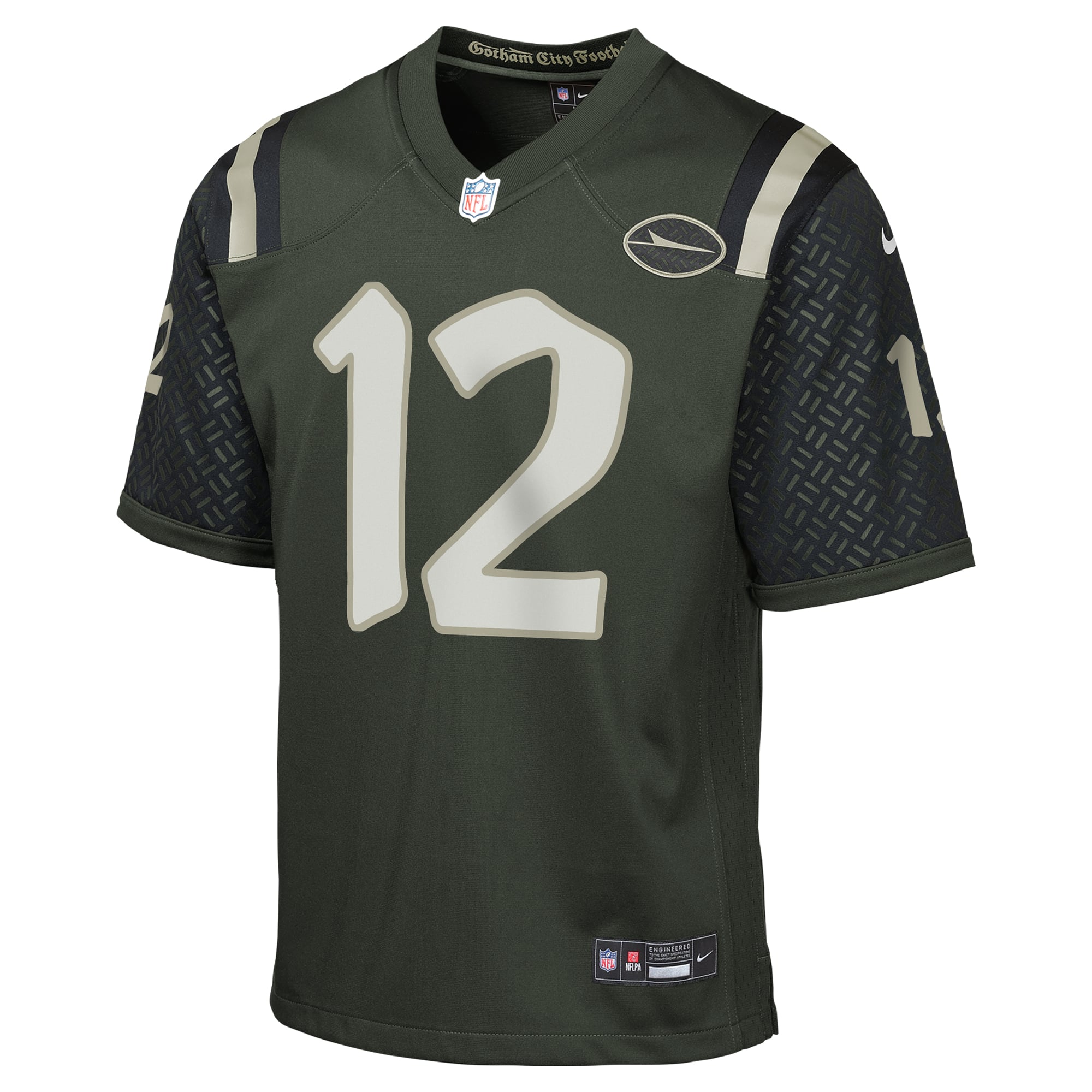 Joe Namath New York Jets Game Jersey Green NFL Football Fan Wear