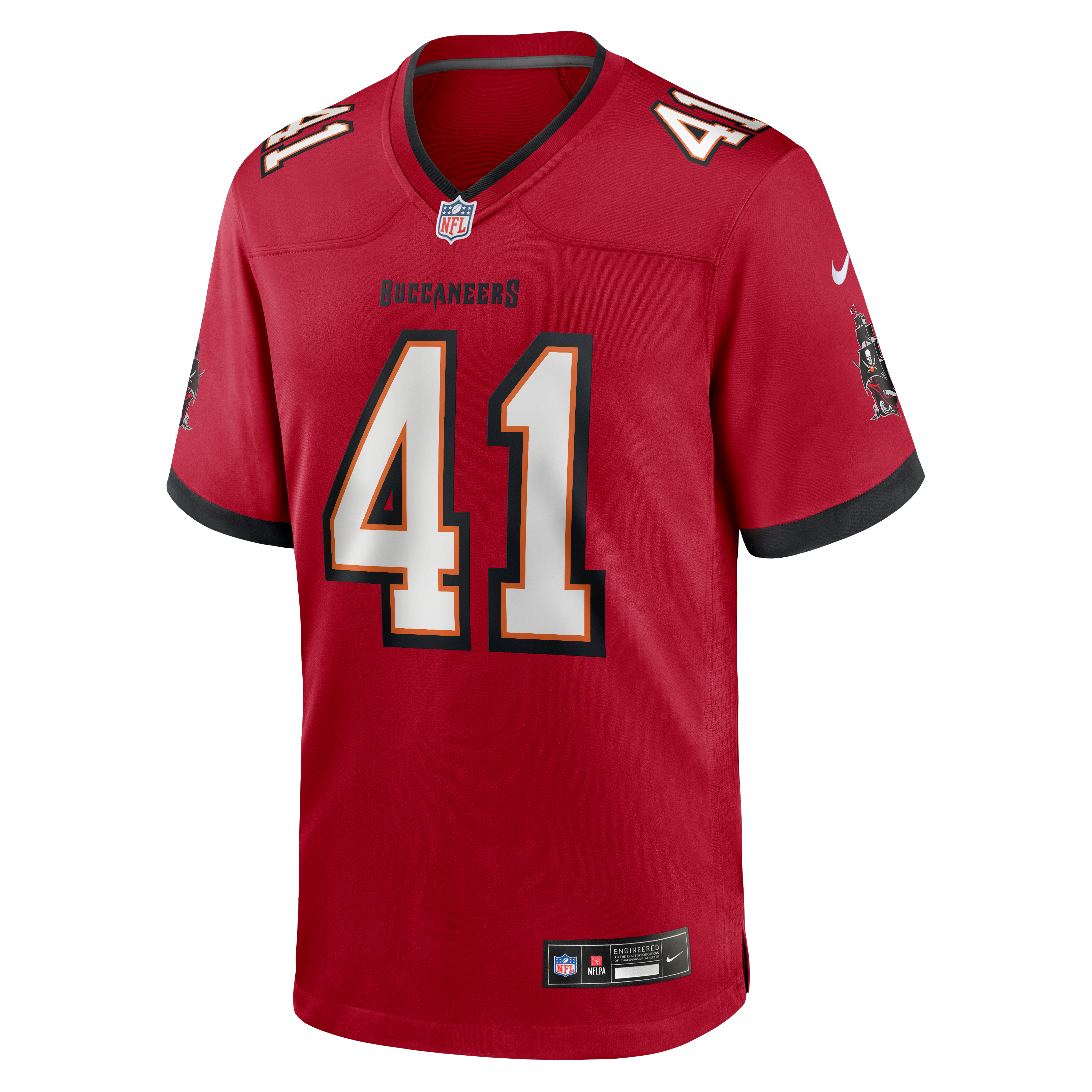 Ko Kieft Tampa Bay Buccaneers Player Jersey Red NFL Football Fan Wear Ko Kieft