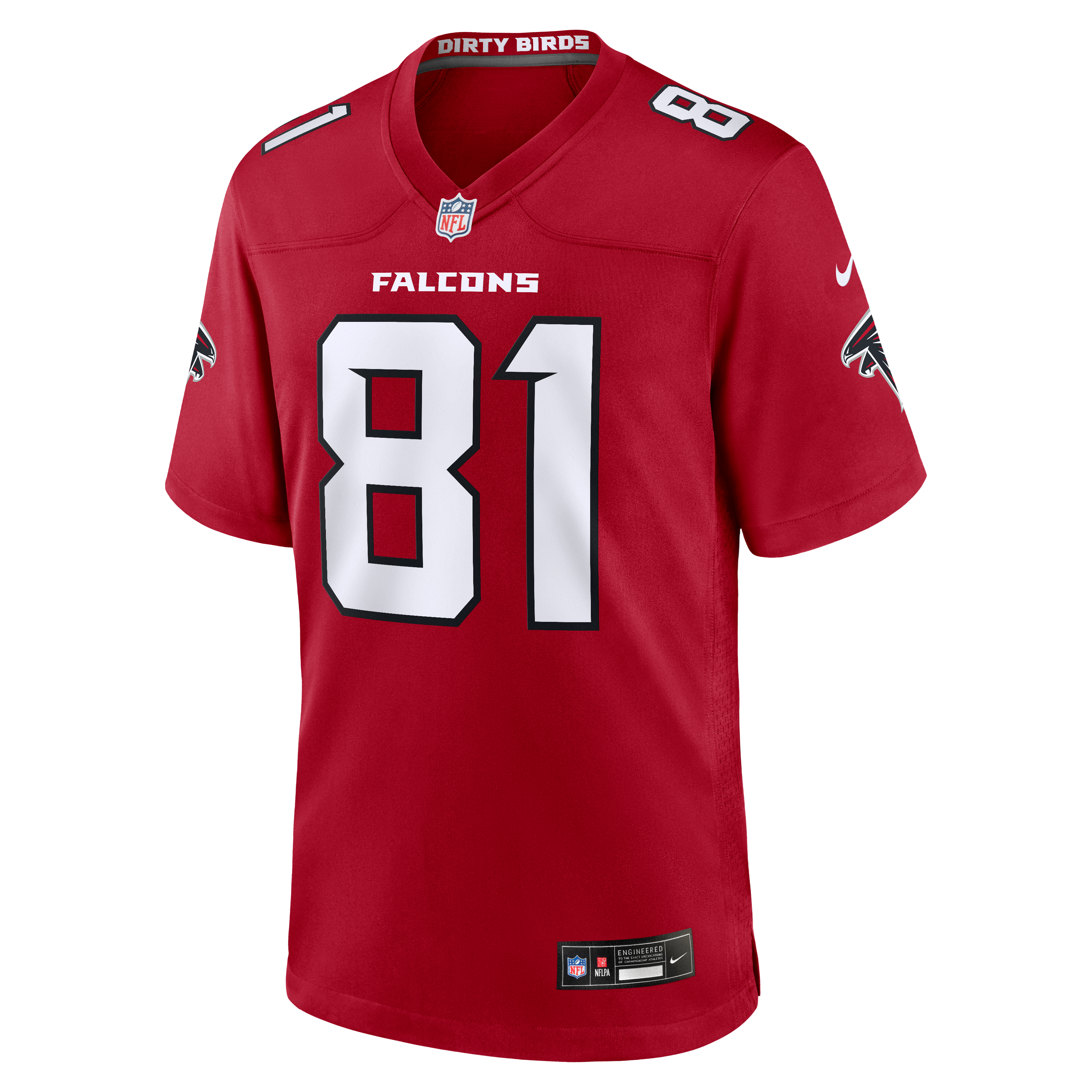 Austin Hooper Atlanta Falcons Game Jersey Red NFL Football Fan Wear