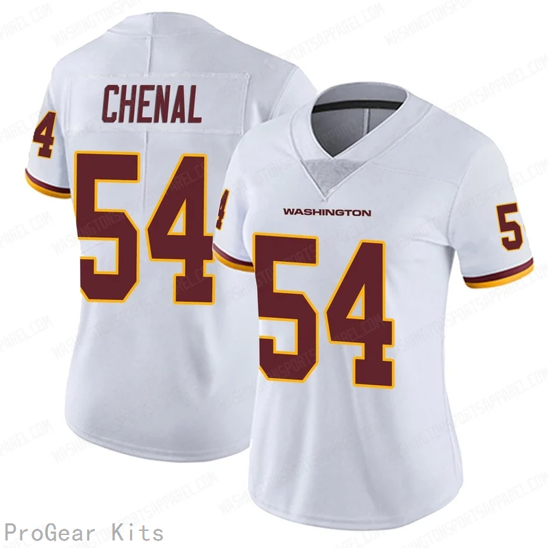 Leo Chenal Washington Commanders Jersey No.54 White NFL Football Fan Wear