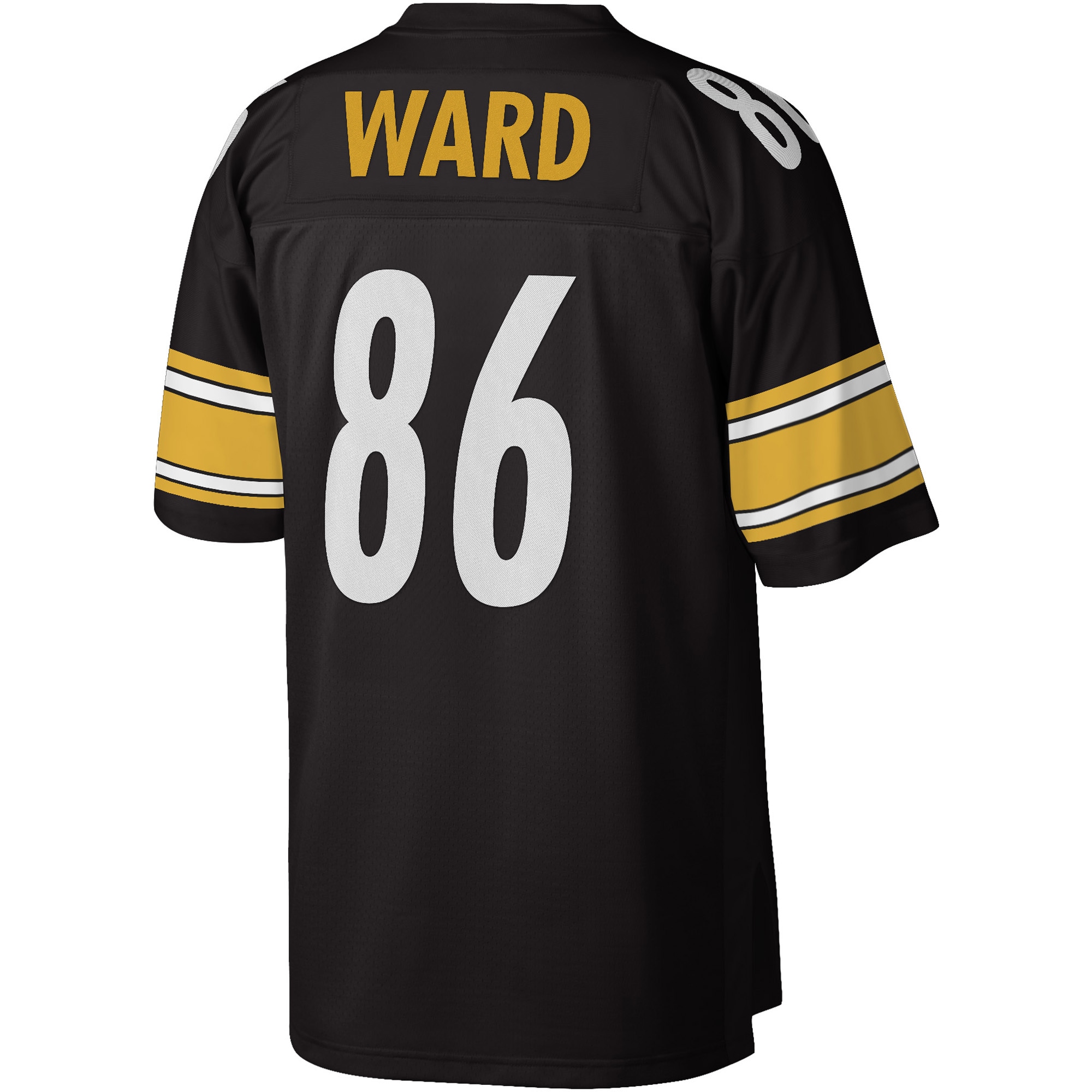 Hines Ward Mitchell Pittsburgh Steelers Replica Jersey Black NFL Football Fan Wear Hines Ward Mitchell