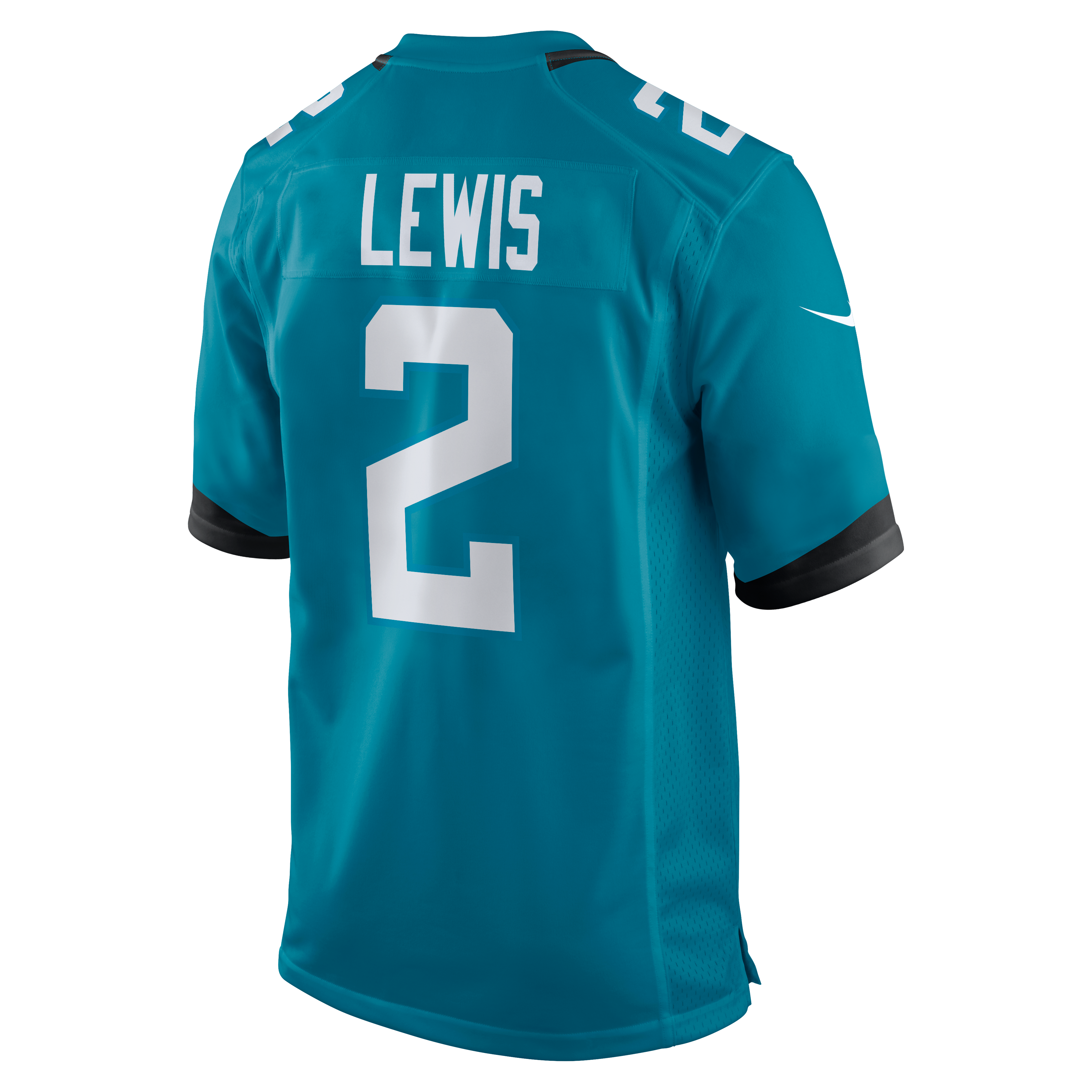 Jourdan Lewis Jacksonville Jaguars Game Jersey Teal NFL Football Fan Wear Jourdan Lewis