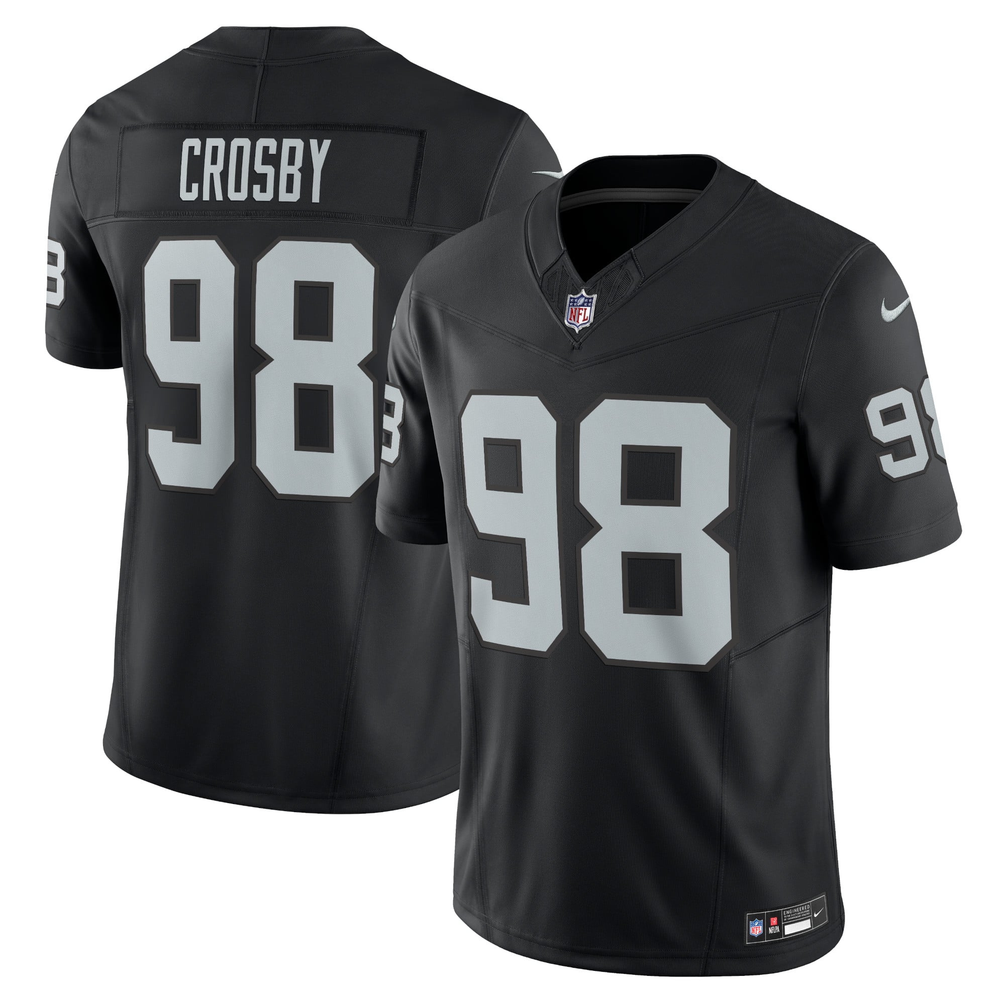 Maxx Crosby Las Vegas Raiders Jersey Black NFL Football Fan Wear