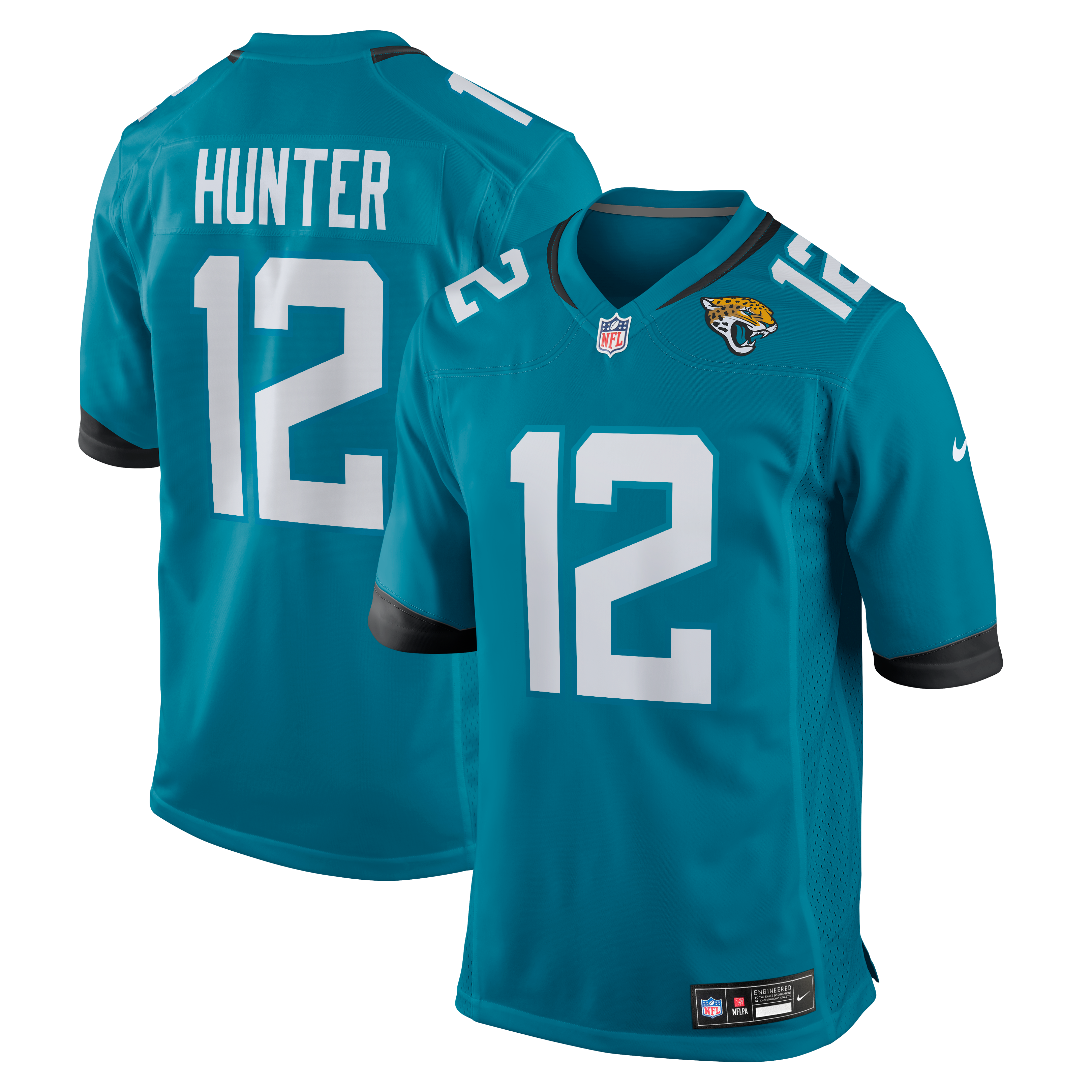 Travis Hunter Jacksonville Jaguars Game Jersey Teal NFL Football Fan Wear