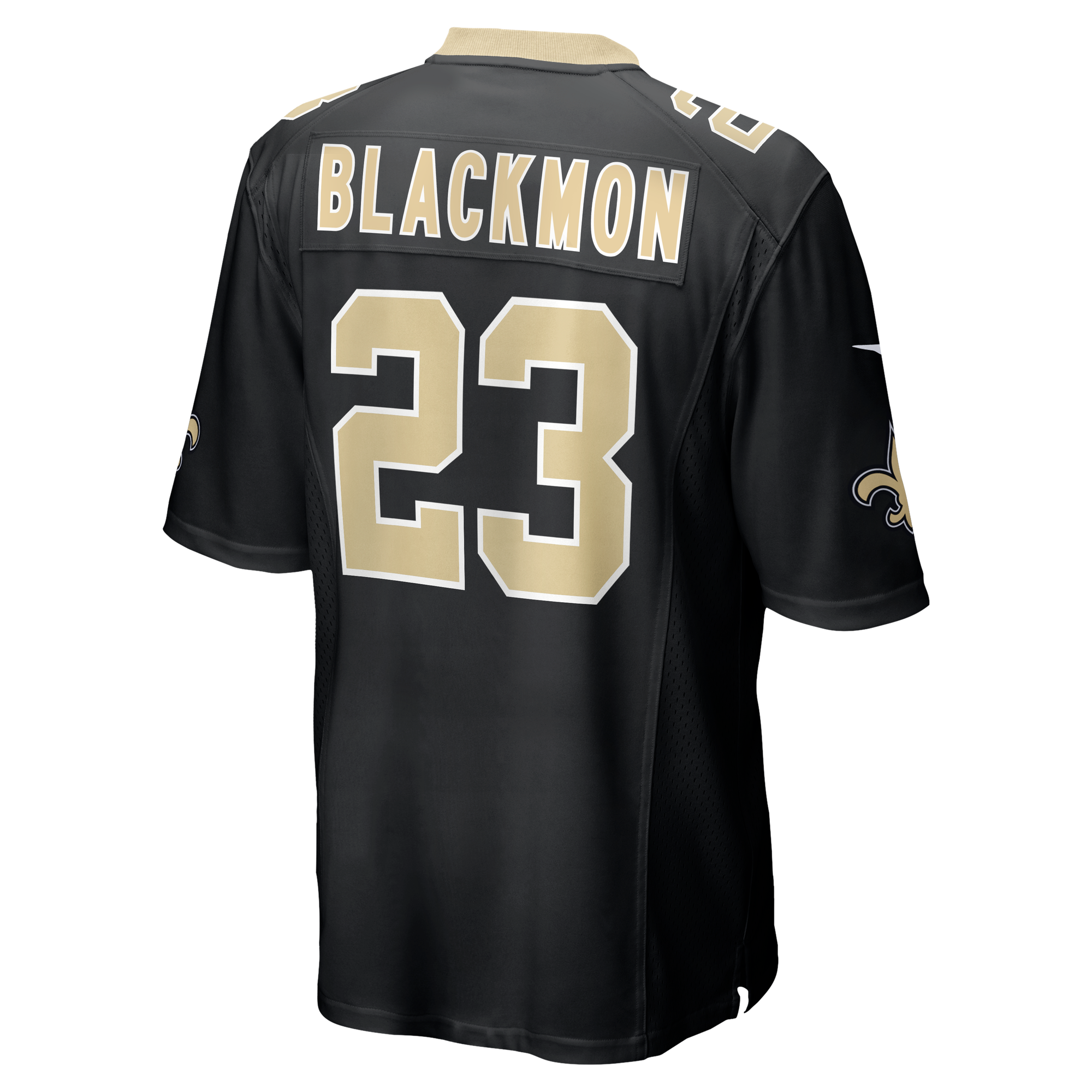 Julian Blackmon New Orleans Saints Game Jersey Black NFL Football Fan Wear