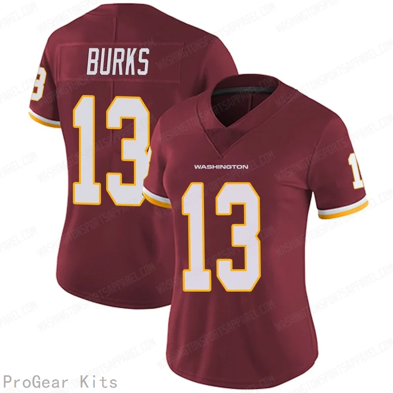 Treylon Burks Washington Commanders Legend Jersey No.13 Burgundy NFL Football Fan Wear