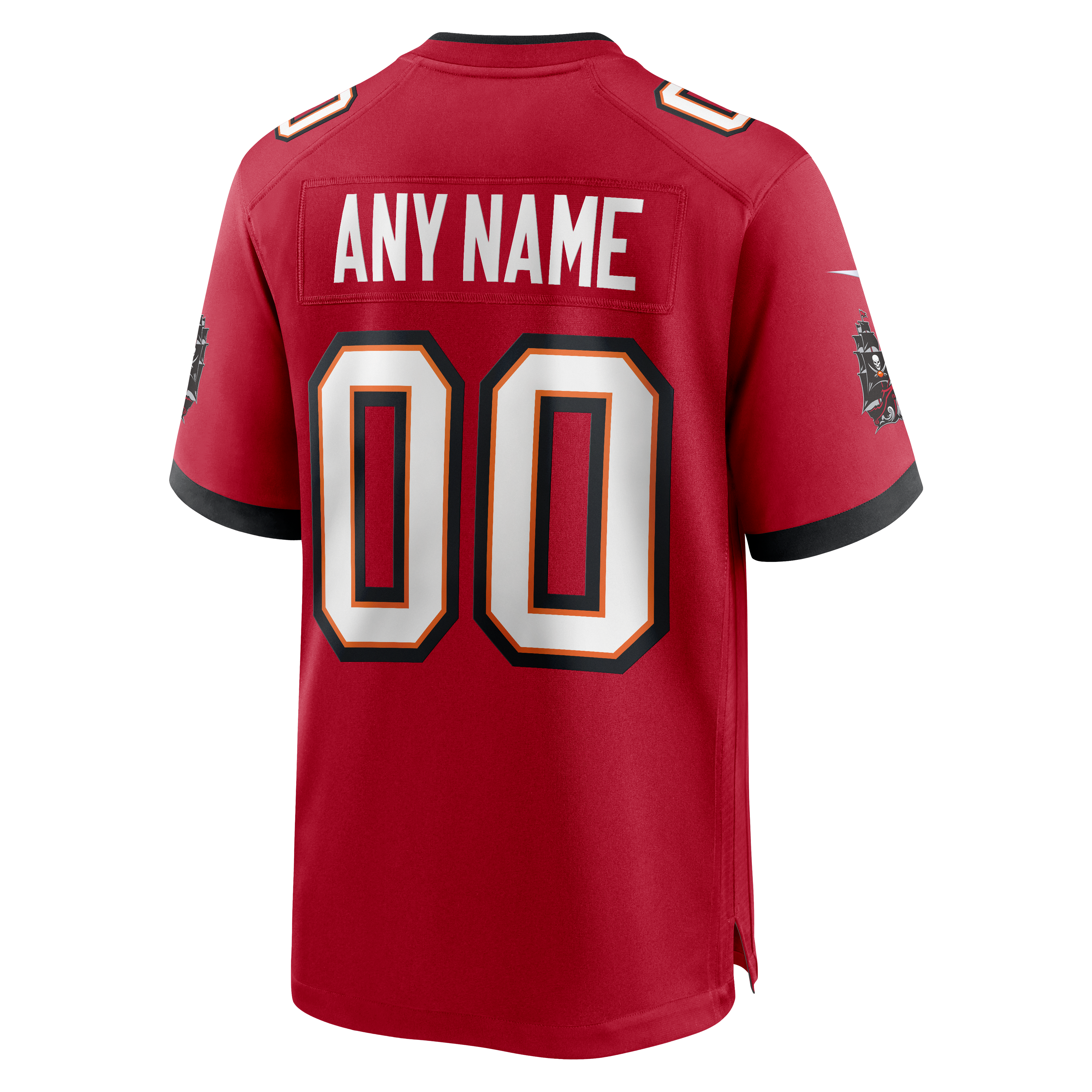 Tampa Bay Buccaneers Game Jersey Red NFL Football Fan Wear Custom Number