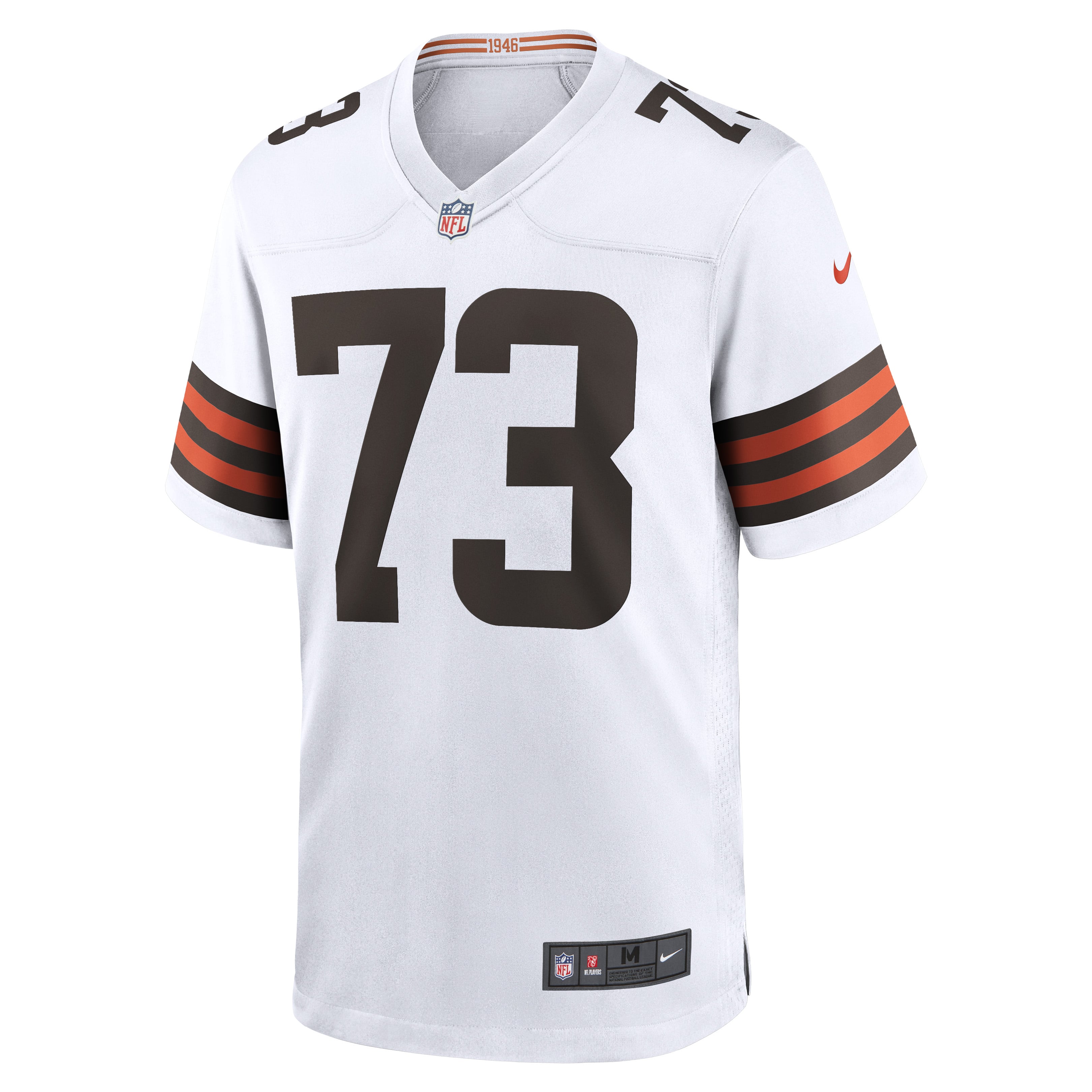 Retired Joe Thomas Cleveland Browns Player Jersey White NFL Football Fan Wear
