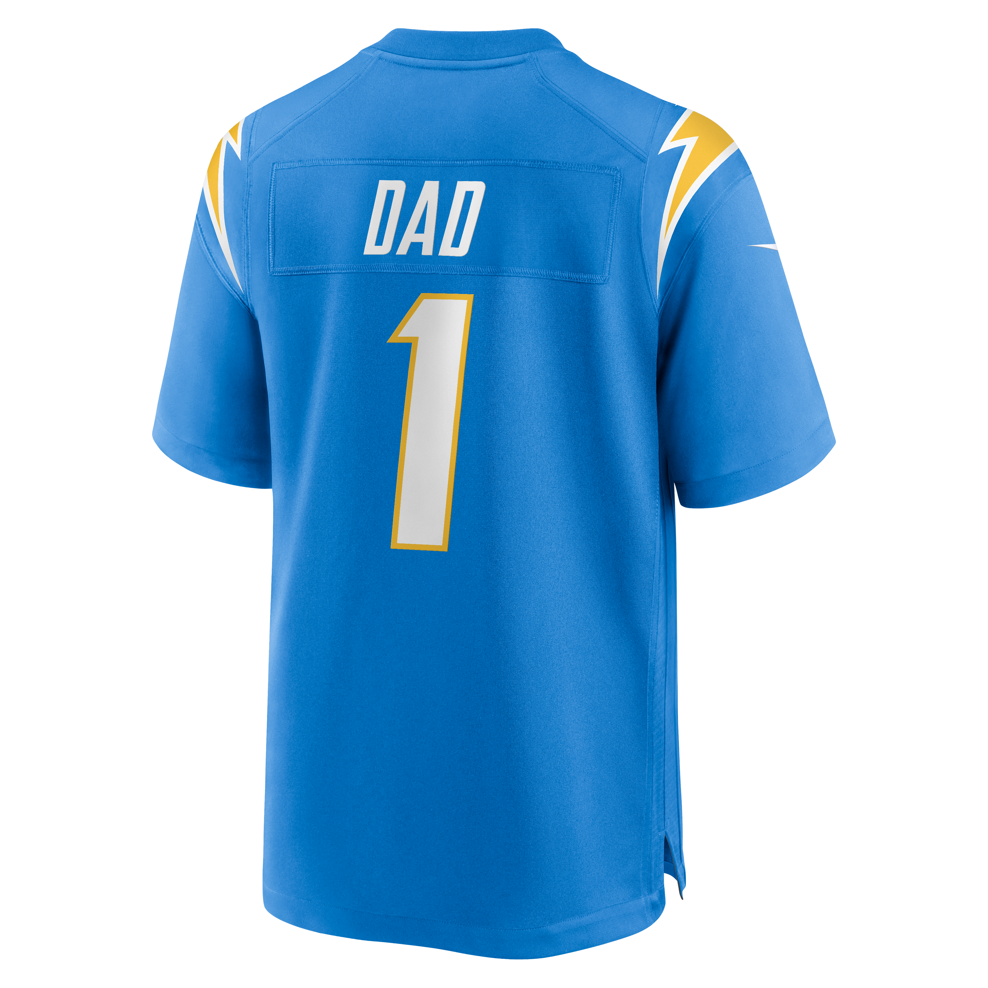 Los Angeles Chargers Game Jersey No.1 Powder Blue NFL Football Fan Wear