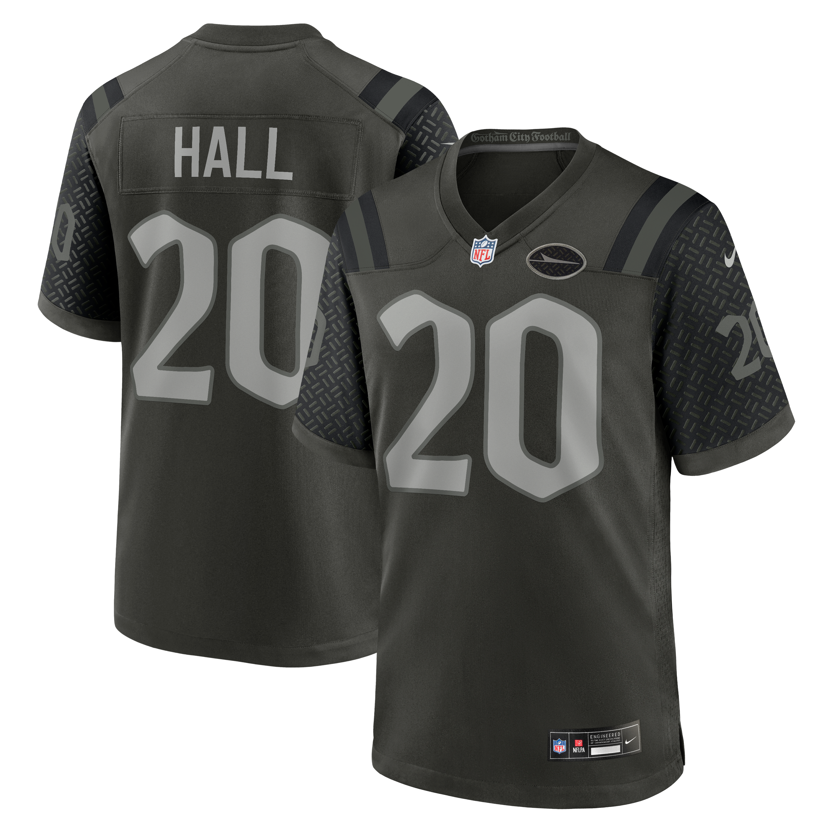 Breece Hall New York Jets Game Jersey Green NFL Football Fan Wear Breece Hall