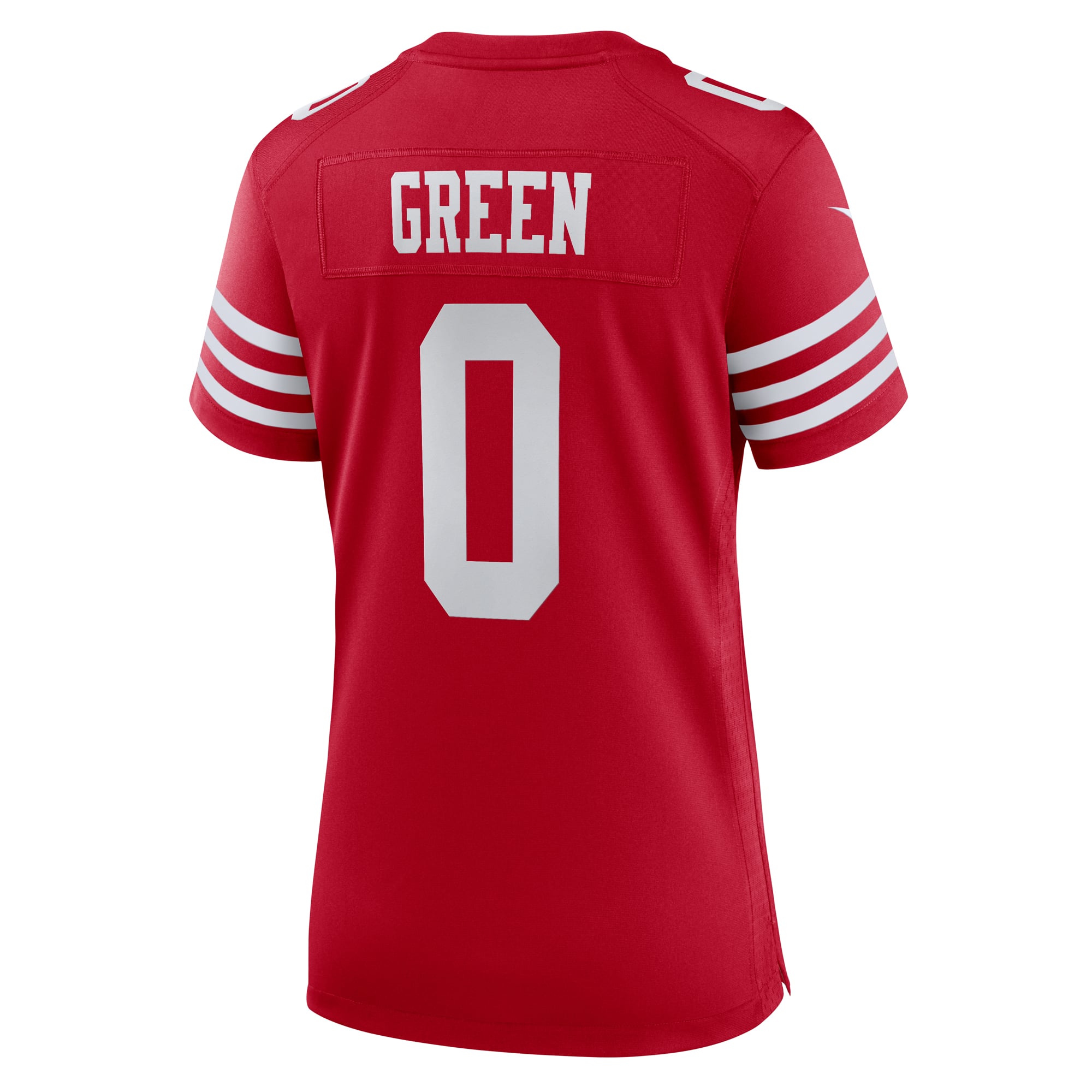 Renardo Green San Francisco 49ers Game Jersey Green NFL Football Fan Wear Renardo Green
