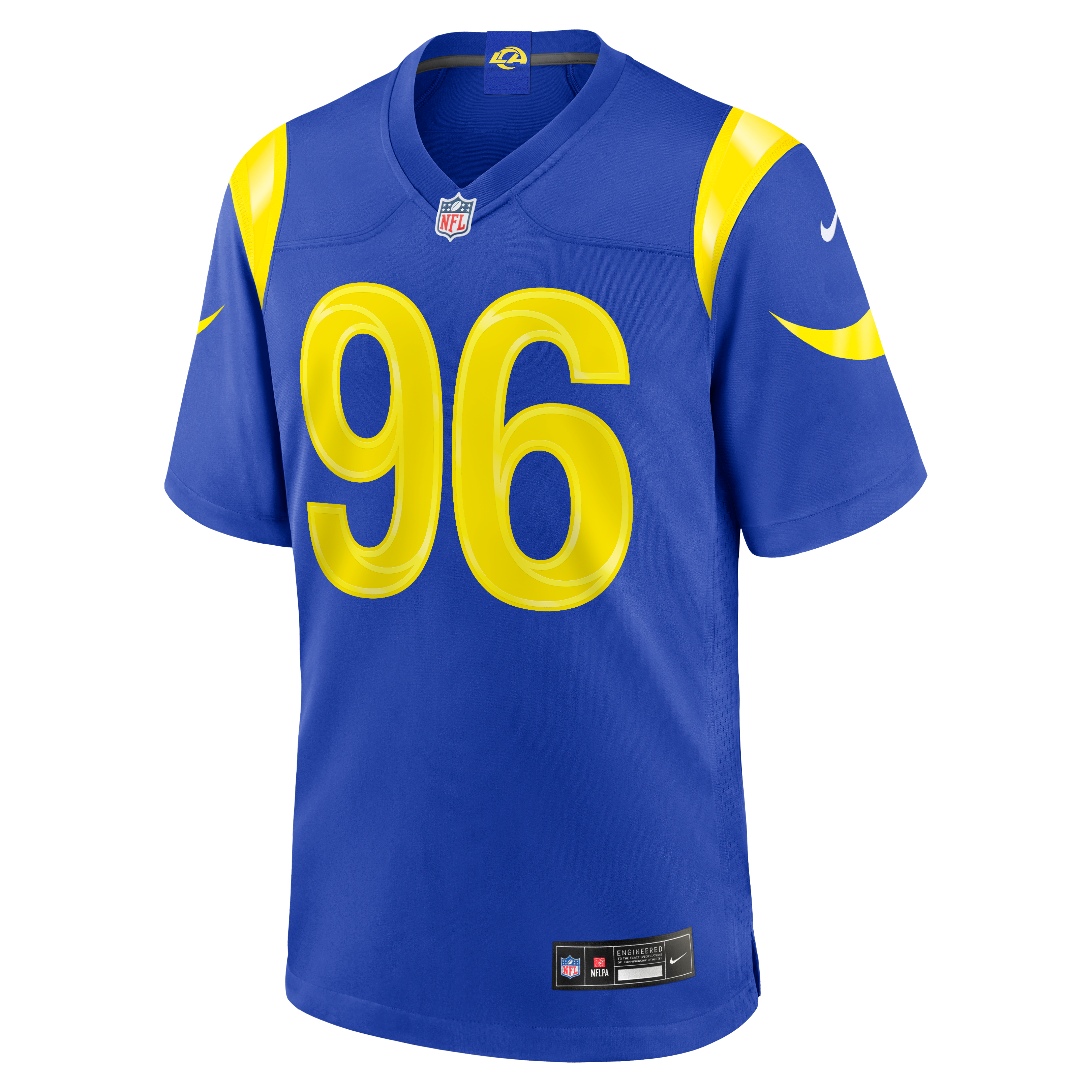 Tim Keenan Los Angeles Rams Game Jersey Royal NFL Football Fan Wear