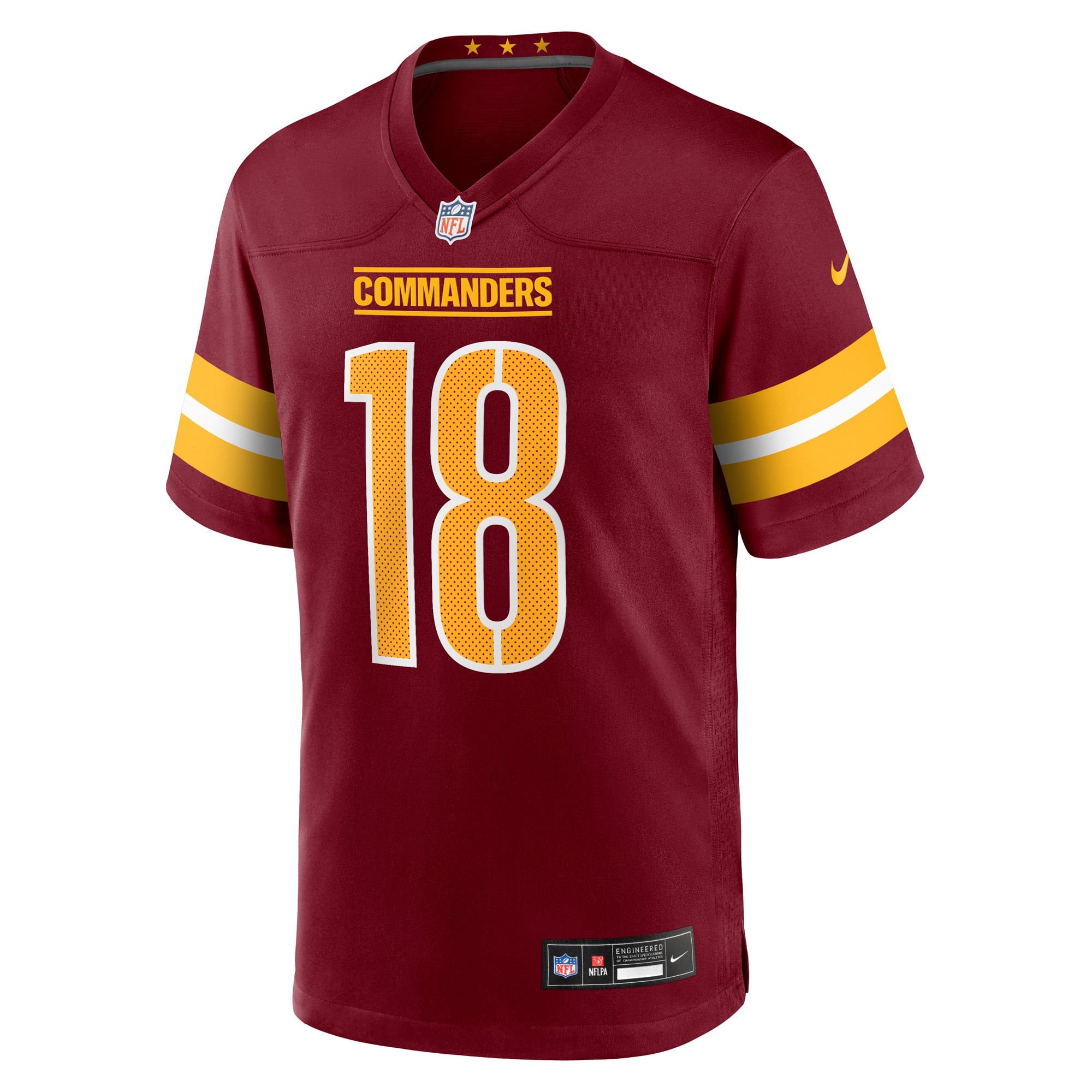 Tyler Owens Washington Commanders Game Jersey Burgundy NFL Football Fan Wear