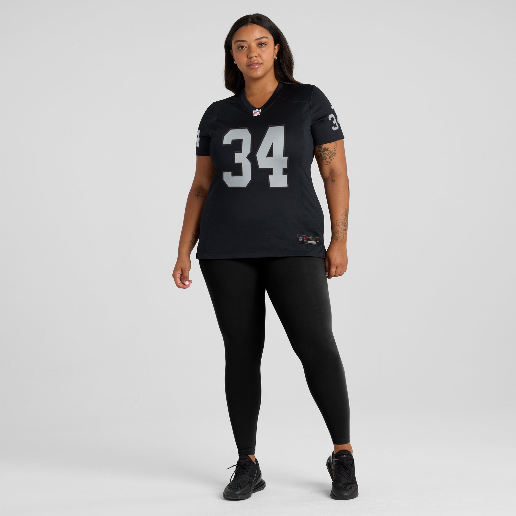 Retired Bo Jackson Las Vegas Raiders Player Jersey NFL Football Fan Wear