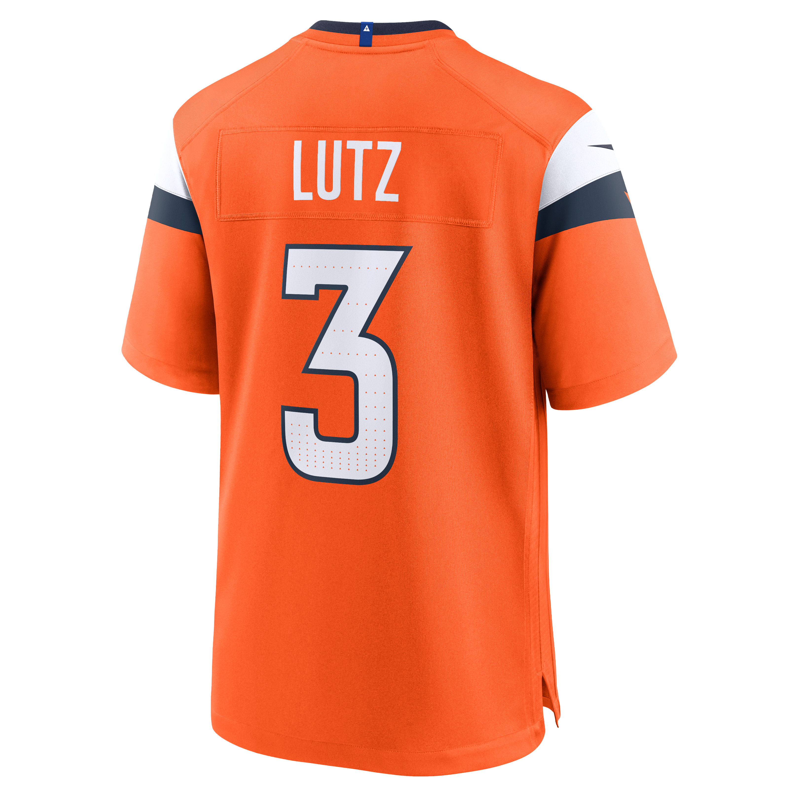 Wil Lutz Denver Broncos Game Jersey Orange NFL Football Fan Wear