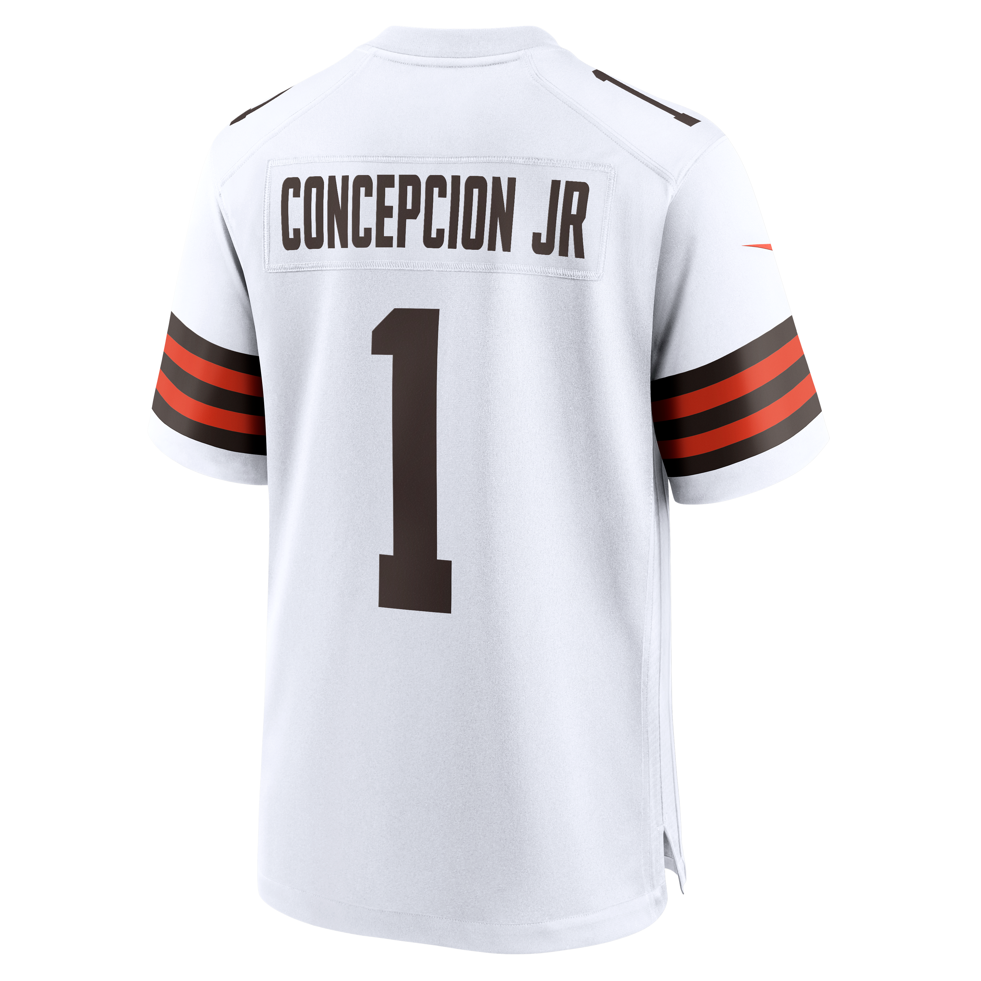 KC Concepcion Jr Cleveland Browns Game Jersey White NFL Football Fan Wear