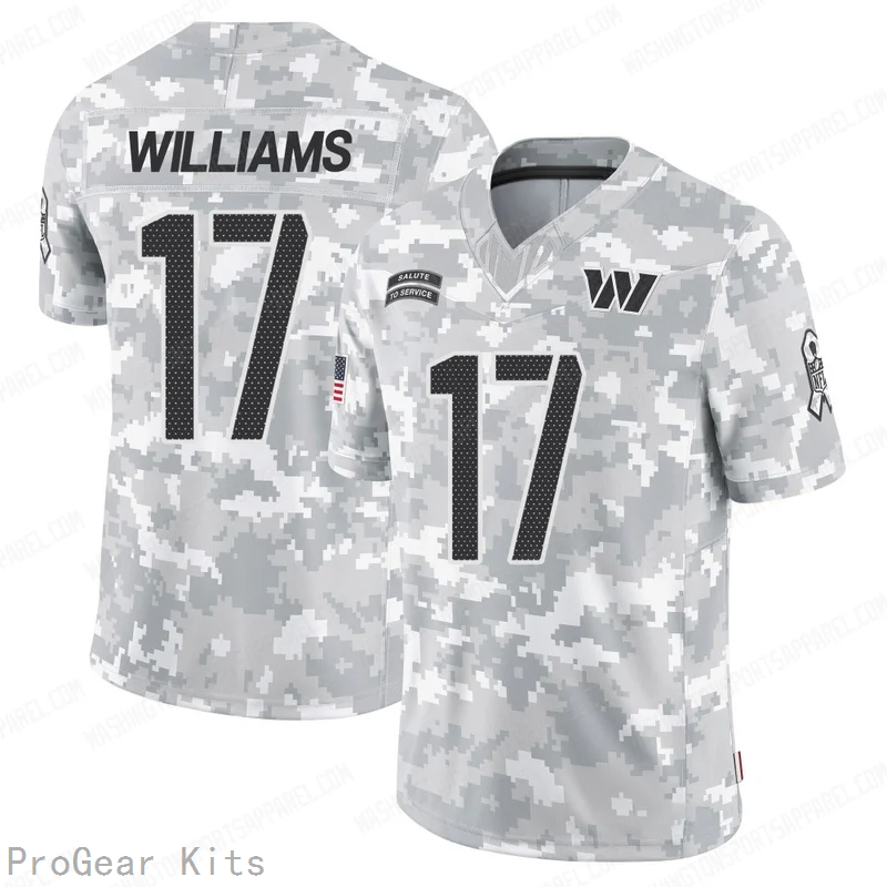 Doug Williams Washington Commanders Jersey No.17 Camo NFL Football Fan Wear