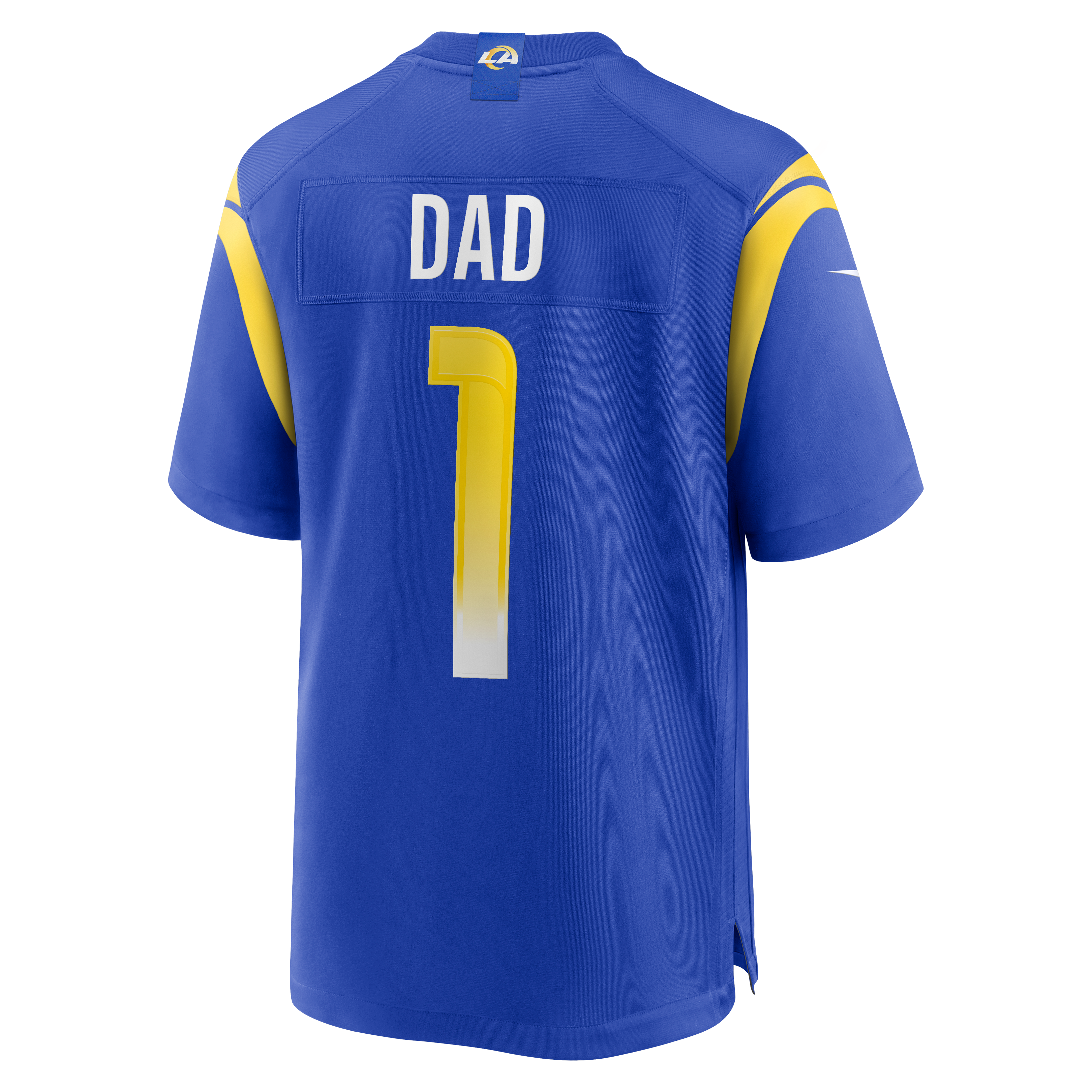 Los Angeles Rams Game Jersey No.1 Royal NFL Football Fan Wear