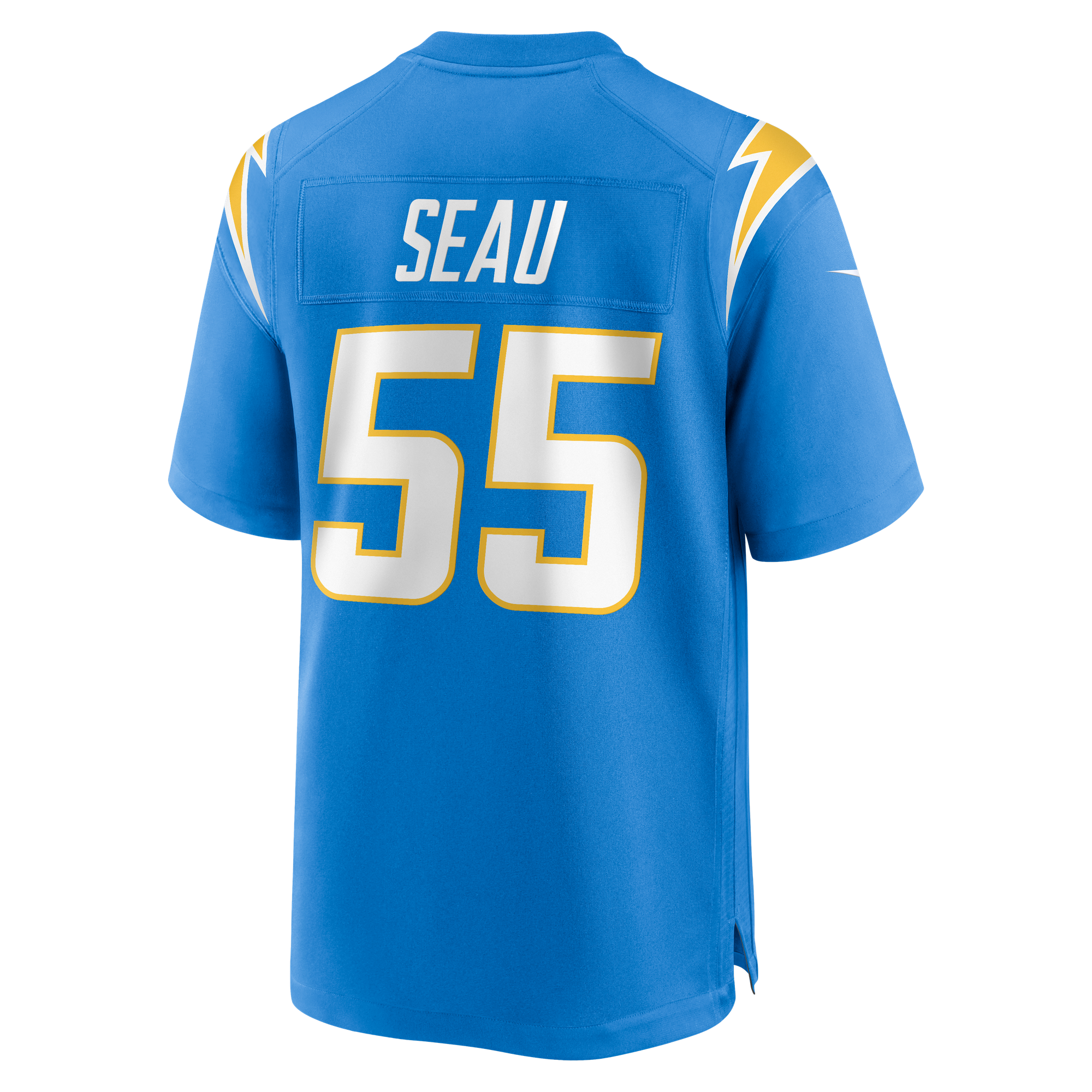Junior Seau Retired Los Angeles Chargers Player Jersey Powder Blue NFL Football Fan Wear