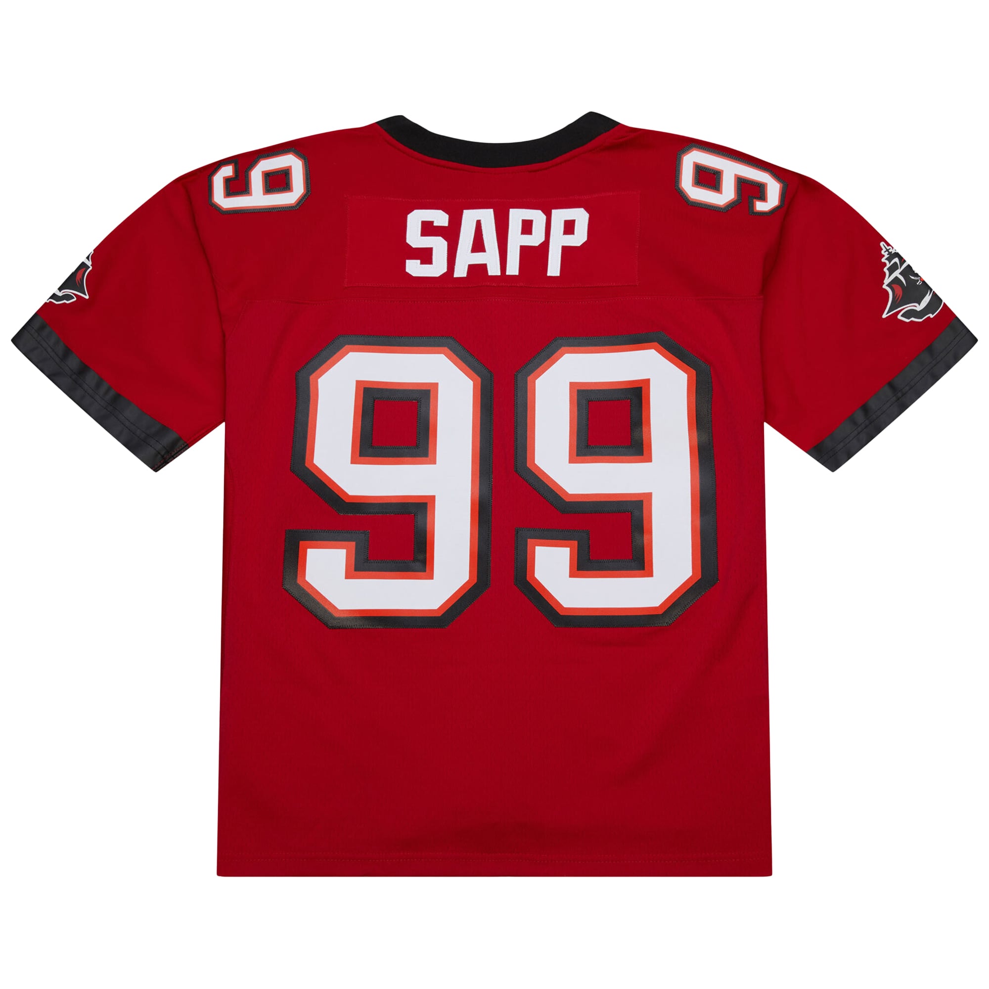 Warren Sapp Mitchell Tampa Bay Buccaneers Replica Jersey Red NFL Football Fan Wear