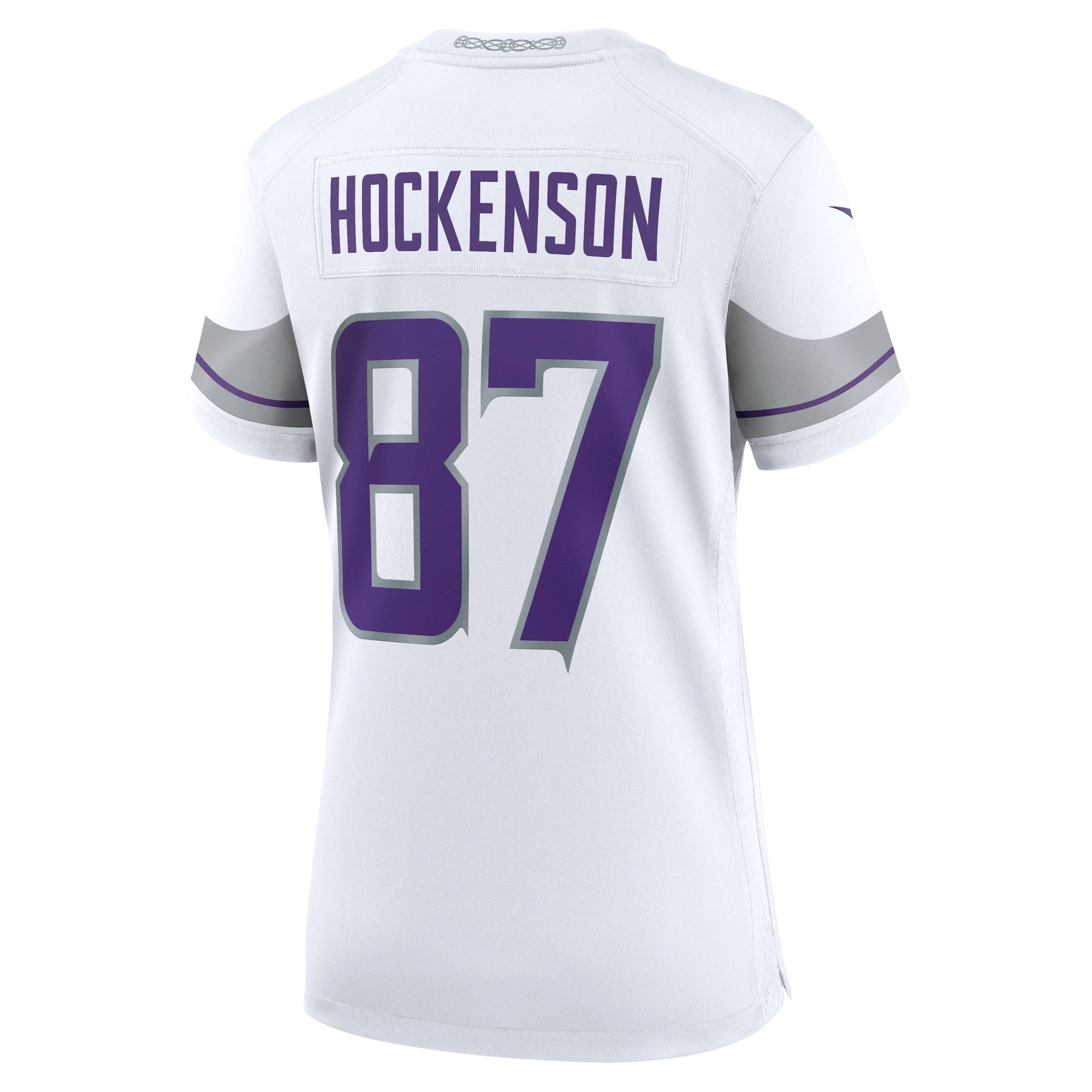 TJ Hockenson Minnesota Vikings Player Jersey White NFL Football Fan Wear TJ Hockenson