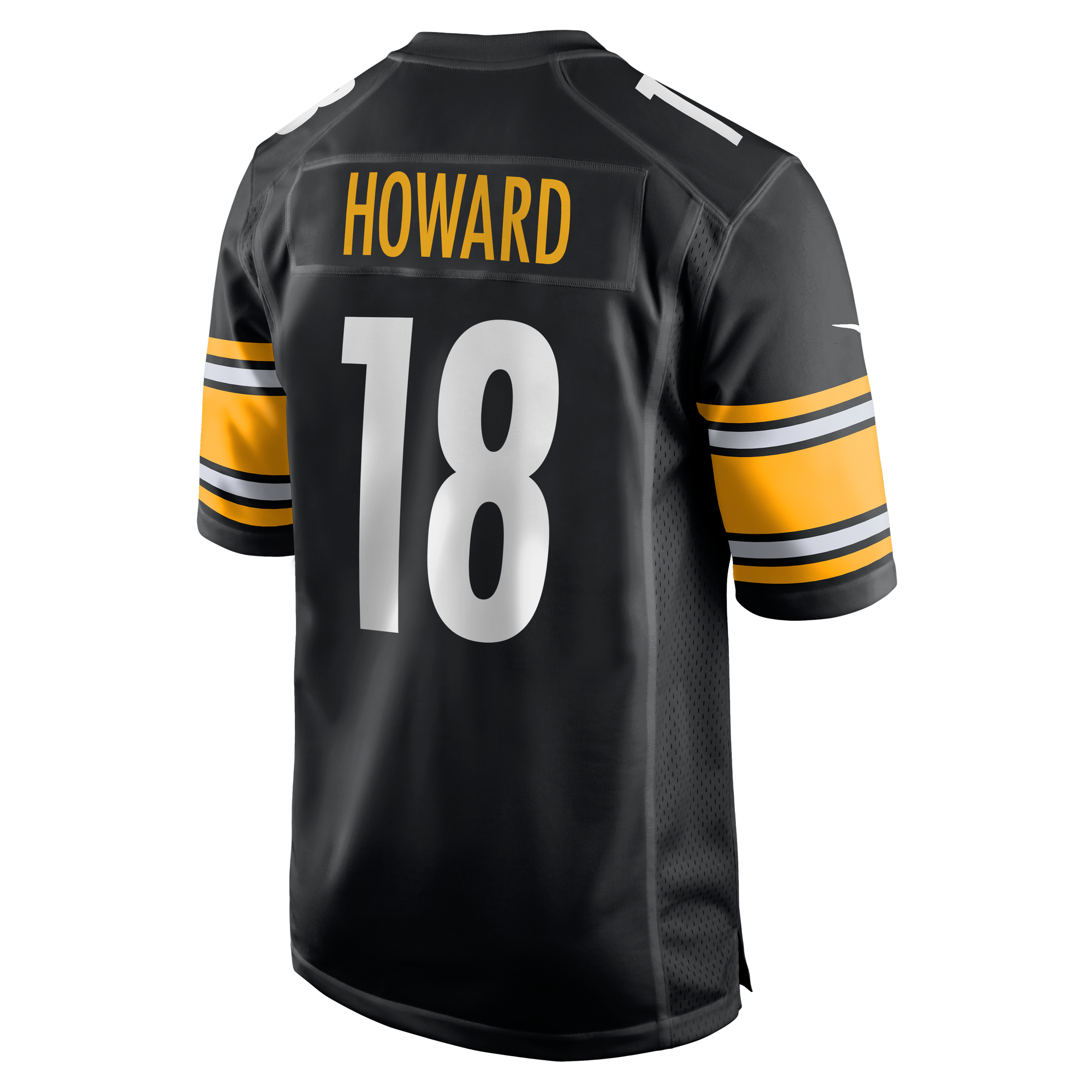 Will Howard Pittsburgh Steelers Game Jersey Black NFL Football Fan Wear