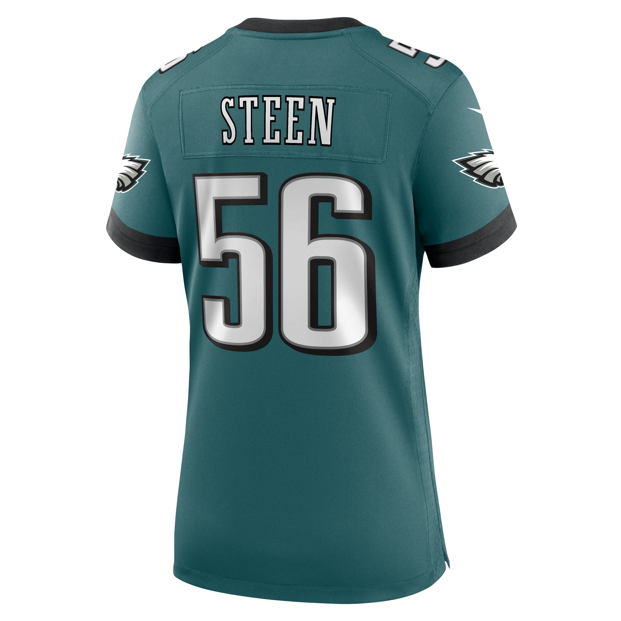 Tyler Steen Philadelphia Eagles Game Jersey Midnight NFL Football Fan Wear Tyler Steen