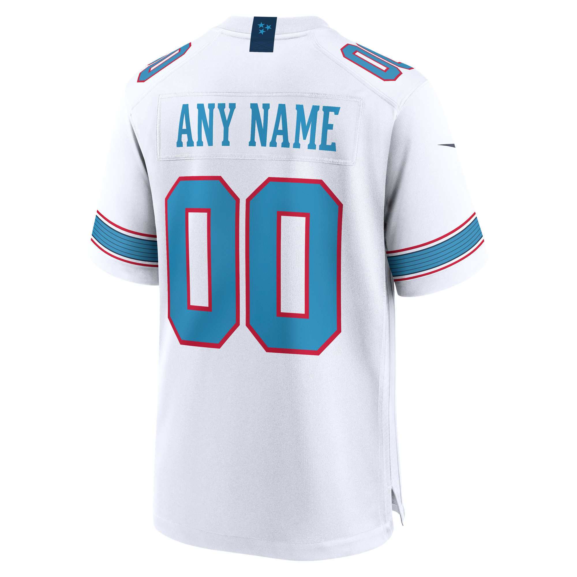 Tennessee Titans Custom Jersey White NFL Football Fan Wear Custom Number