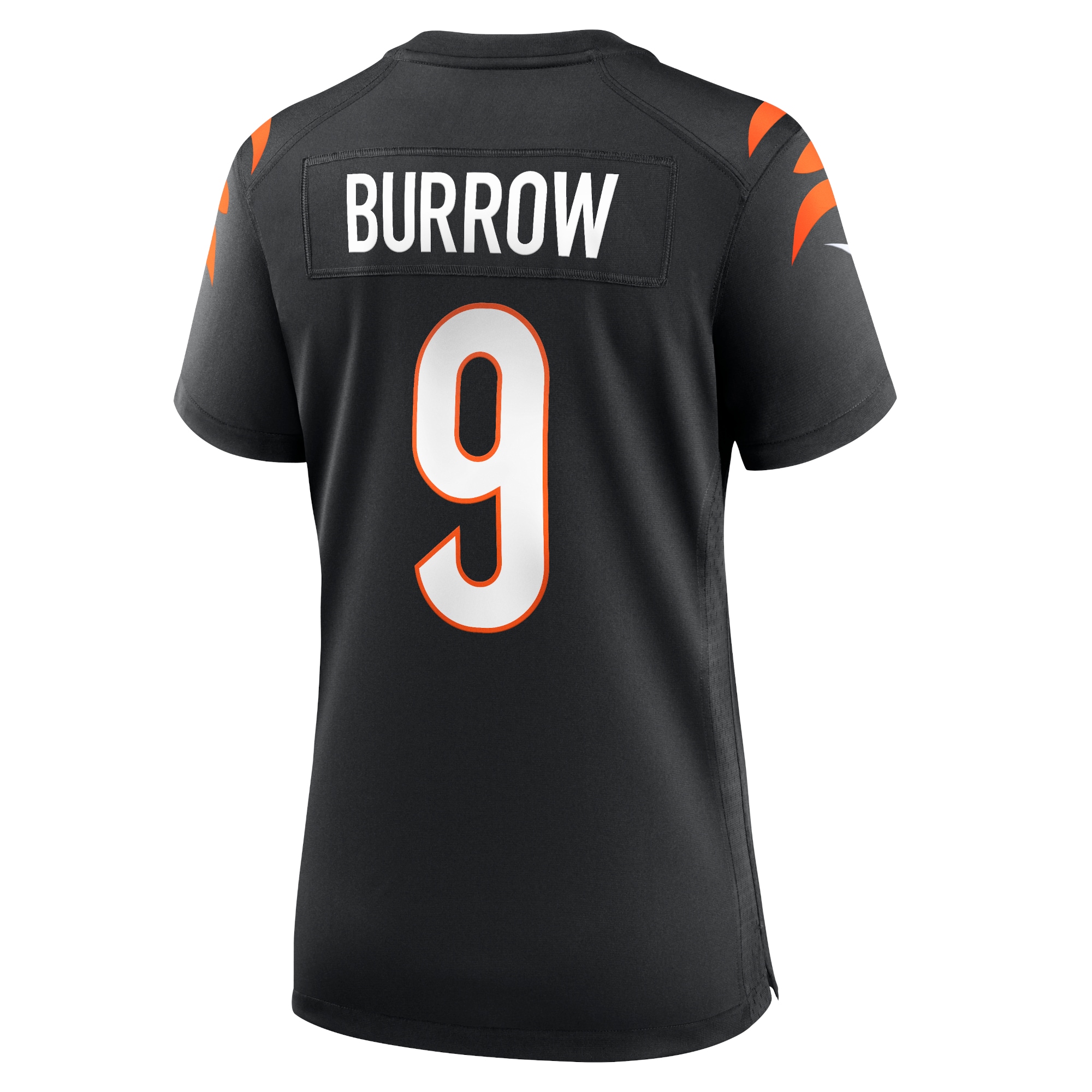 Joe Burrow Cincinnati Bengals Game Jersey No.9 Black NFL Football Fan Wear