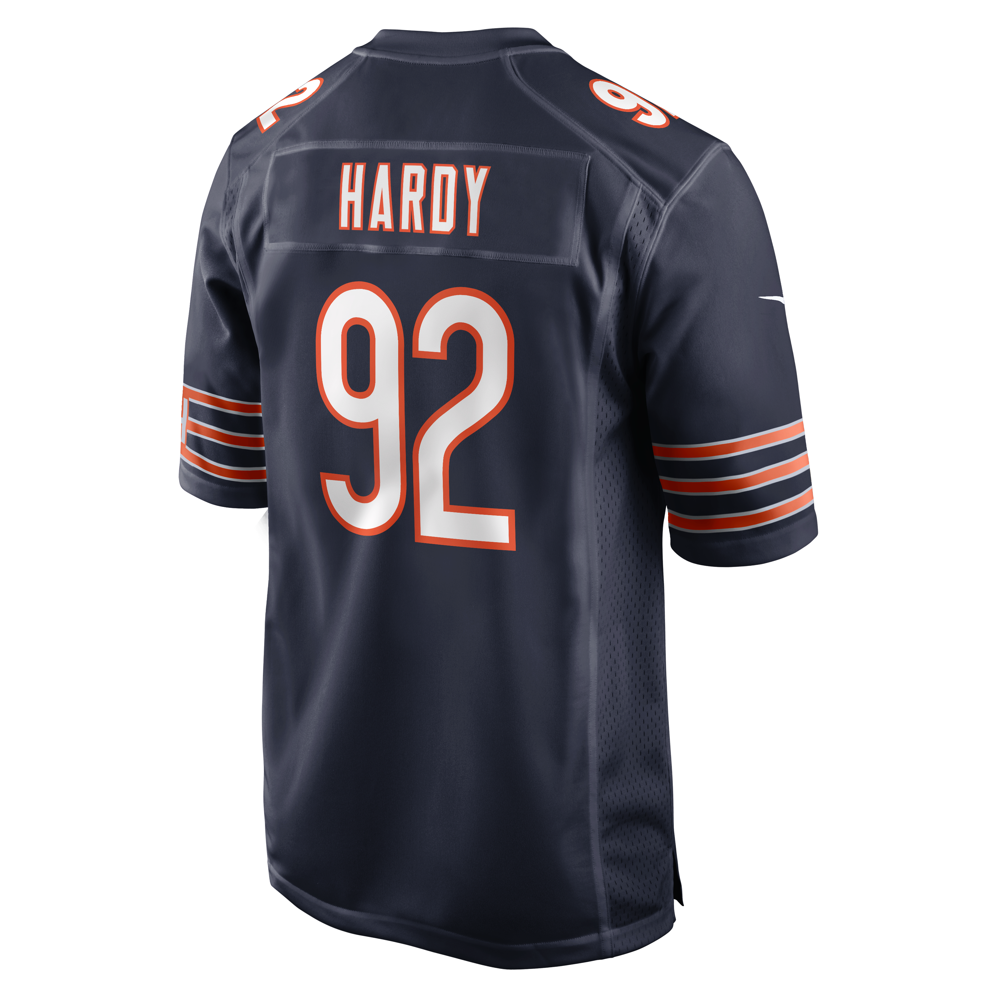 Daniel Hardy Chicago Bears Game Jersey Navy NFL Football Fan Wear Daniel Hardy