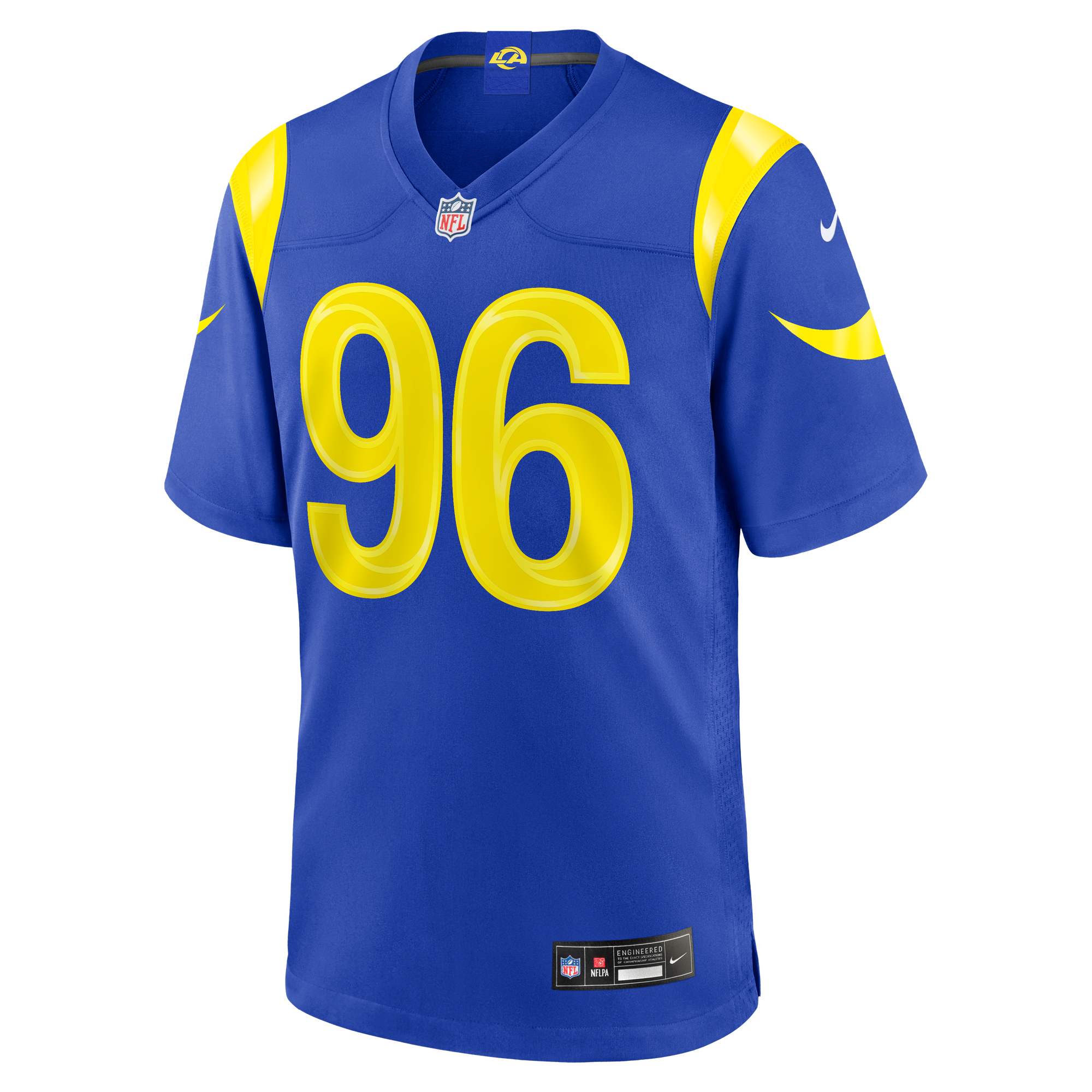 Tim Keenan Los Angeles Rams Game Jersey Royal NFL Football Fan Wear