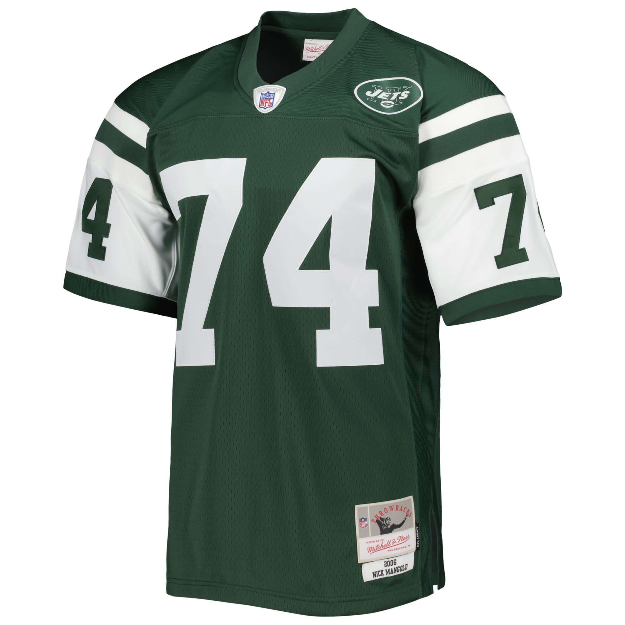 Nick Mangold New York Jets Replica Jersey Green NFL Football Fan Wear