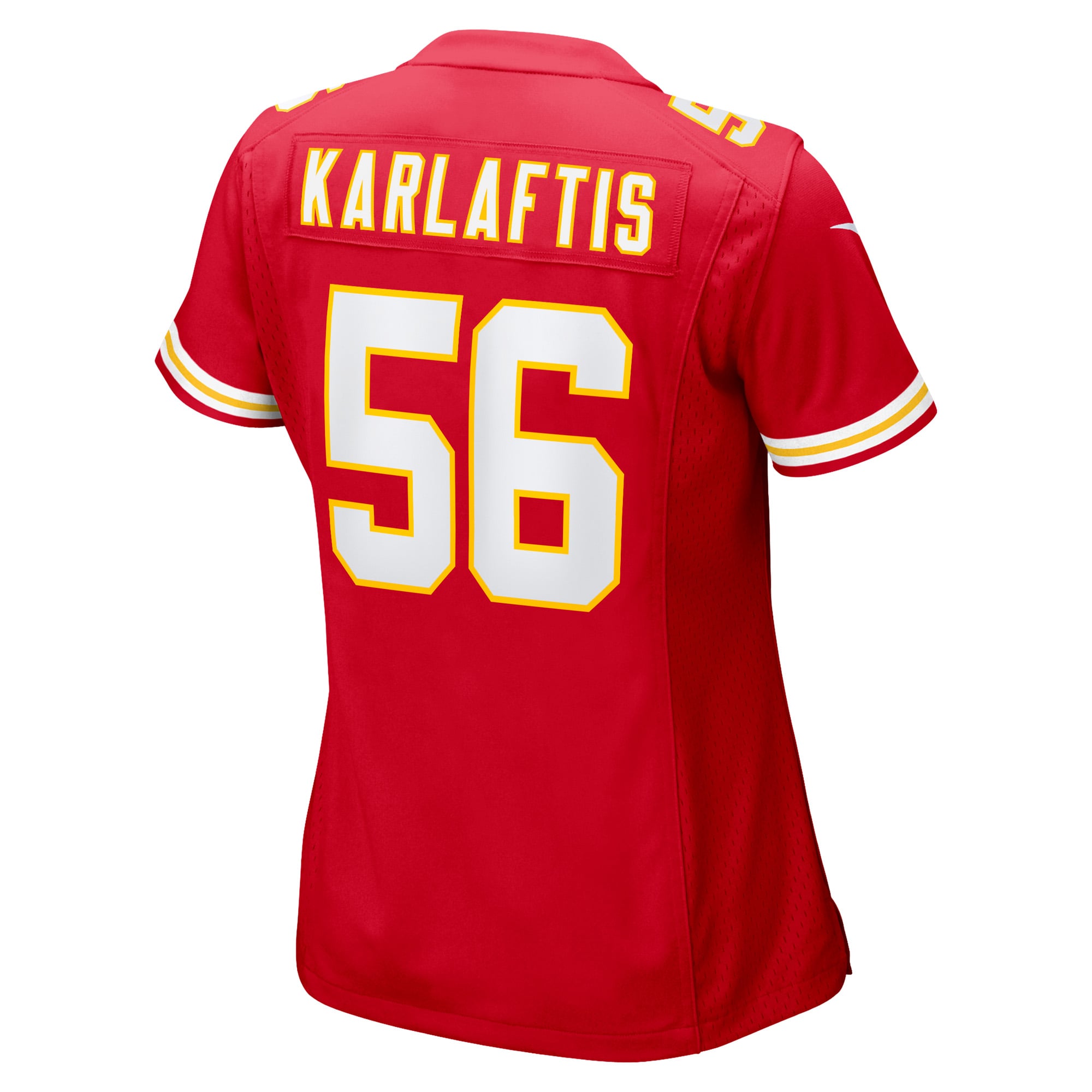 George Karlaftis Kansas City Chiefs Player Jersey White NFL Football Fan Wear
