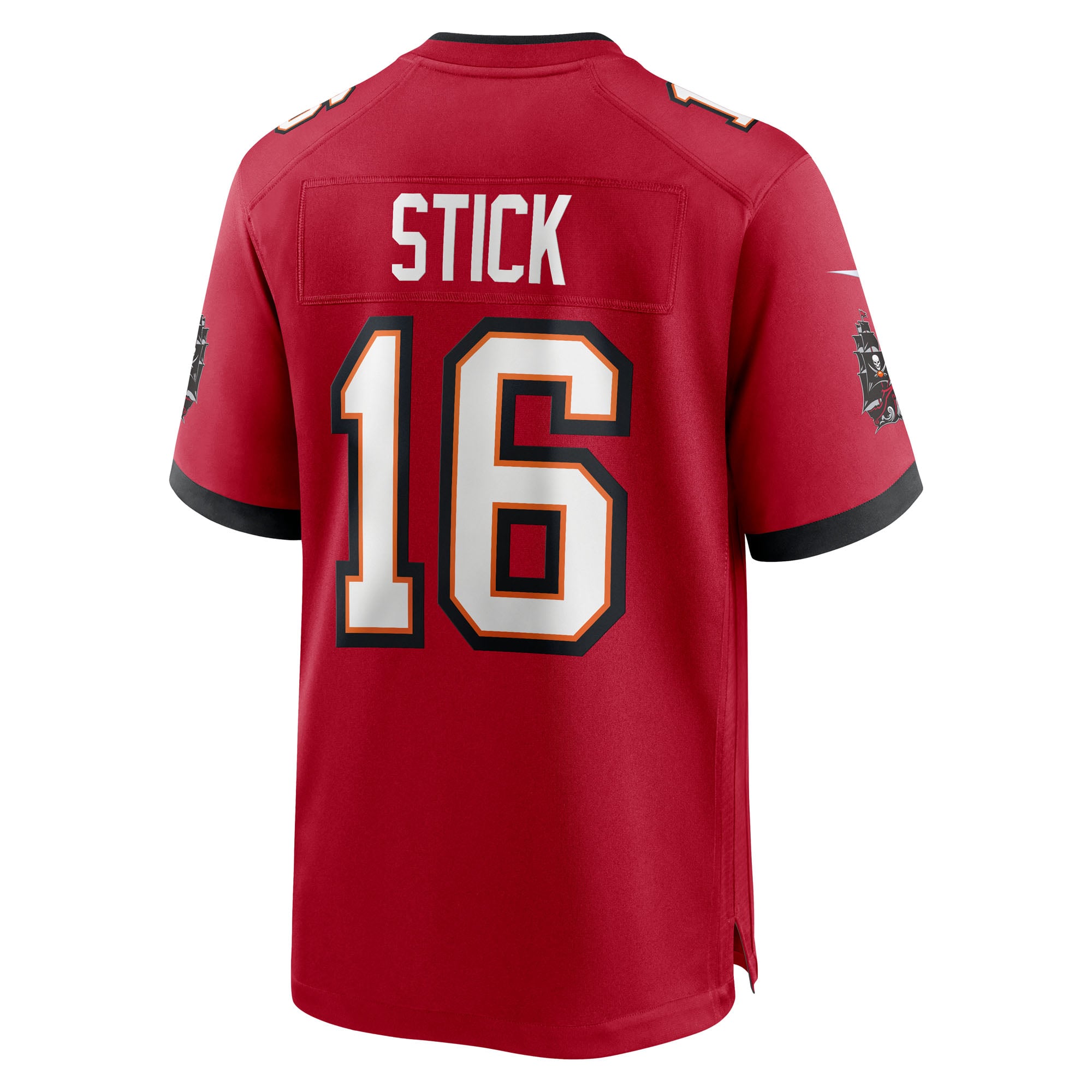 Easton Stick Tampa Bay Buccaneers Game Jersey Red NFL Football Fan Wear