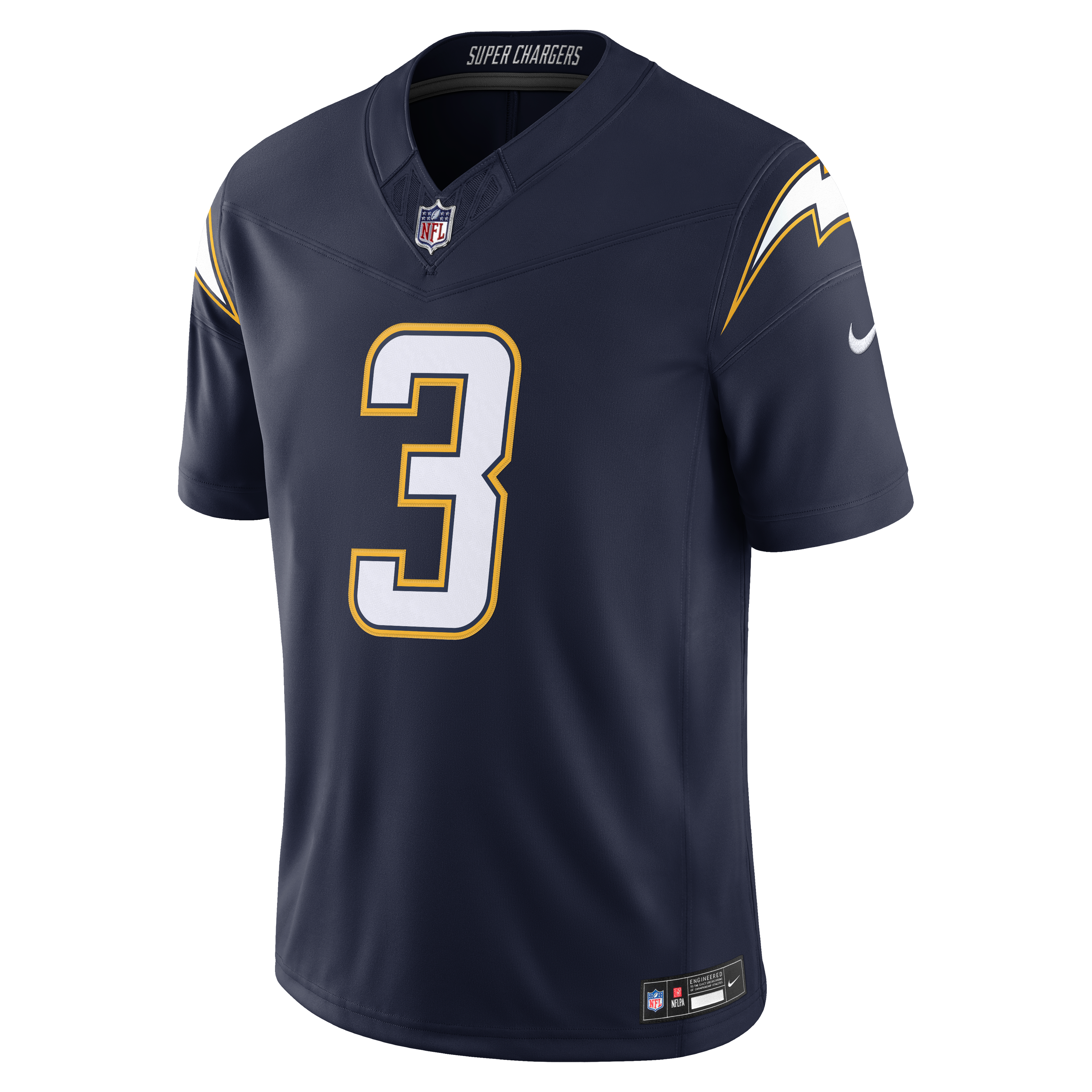 Derwin James Los Angeles Chargers Alternate Jersey Royal NFL Football Fan Wear Derwin James