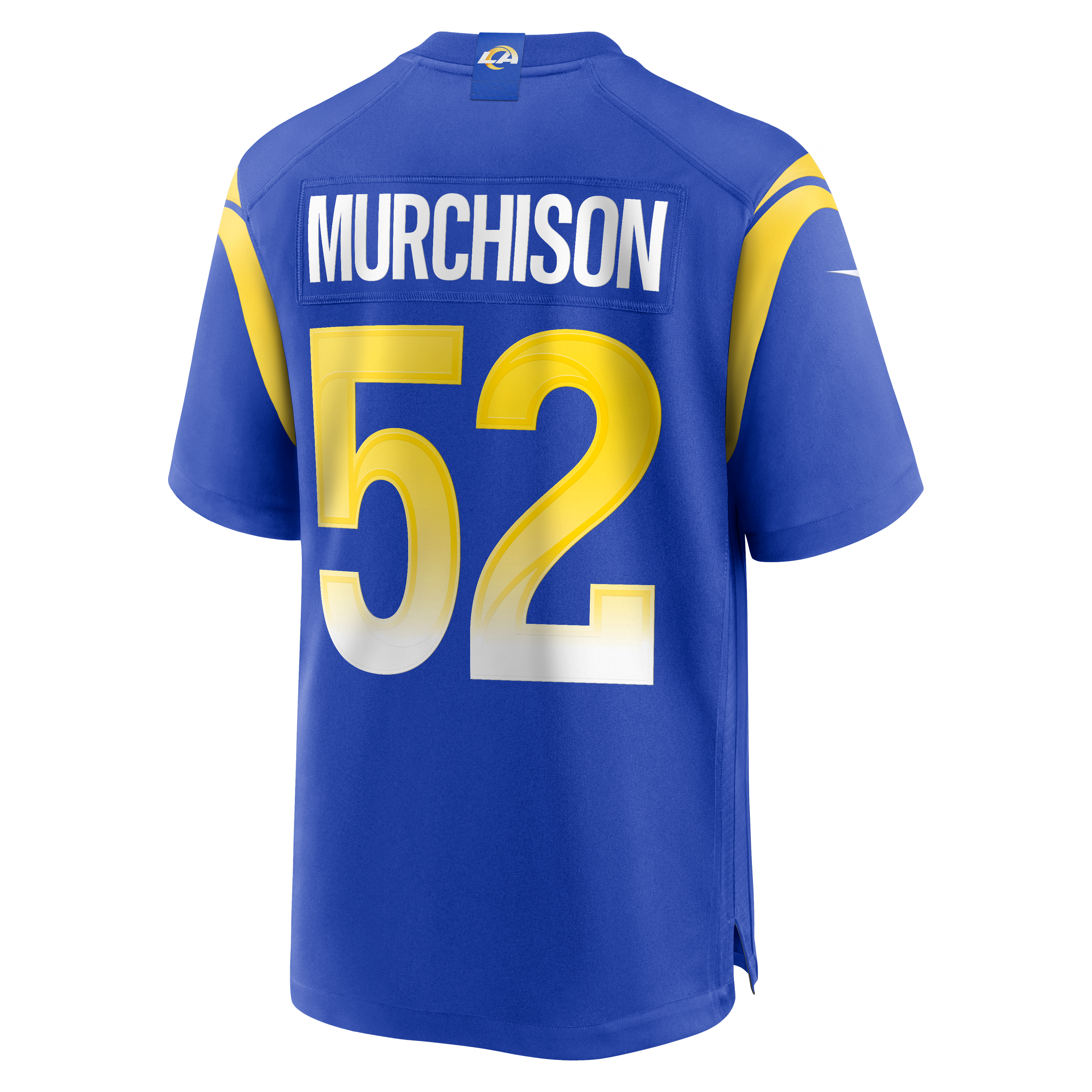 Larrell Murchison Los Angeles Rams Game Jersey Royal NFL Football Fan Wear Larrell Murchison