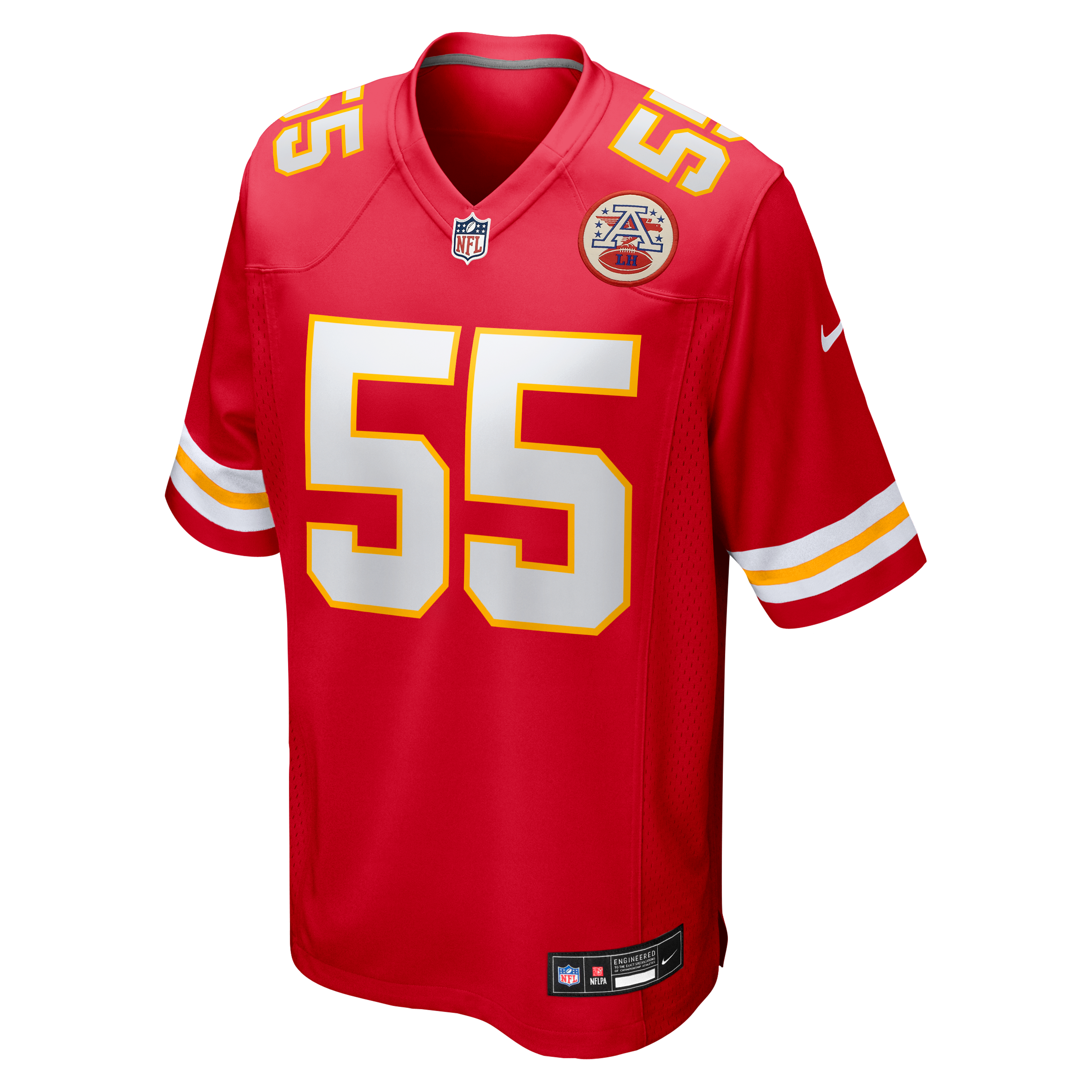Omarr Norman-Lott Kansas City Chiefs Game Jersey Red NFL Football Fan Wear