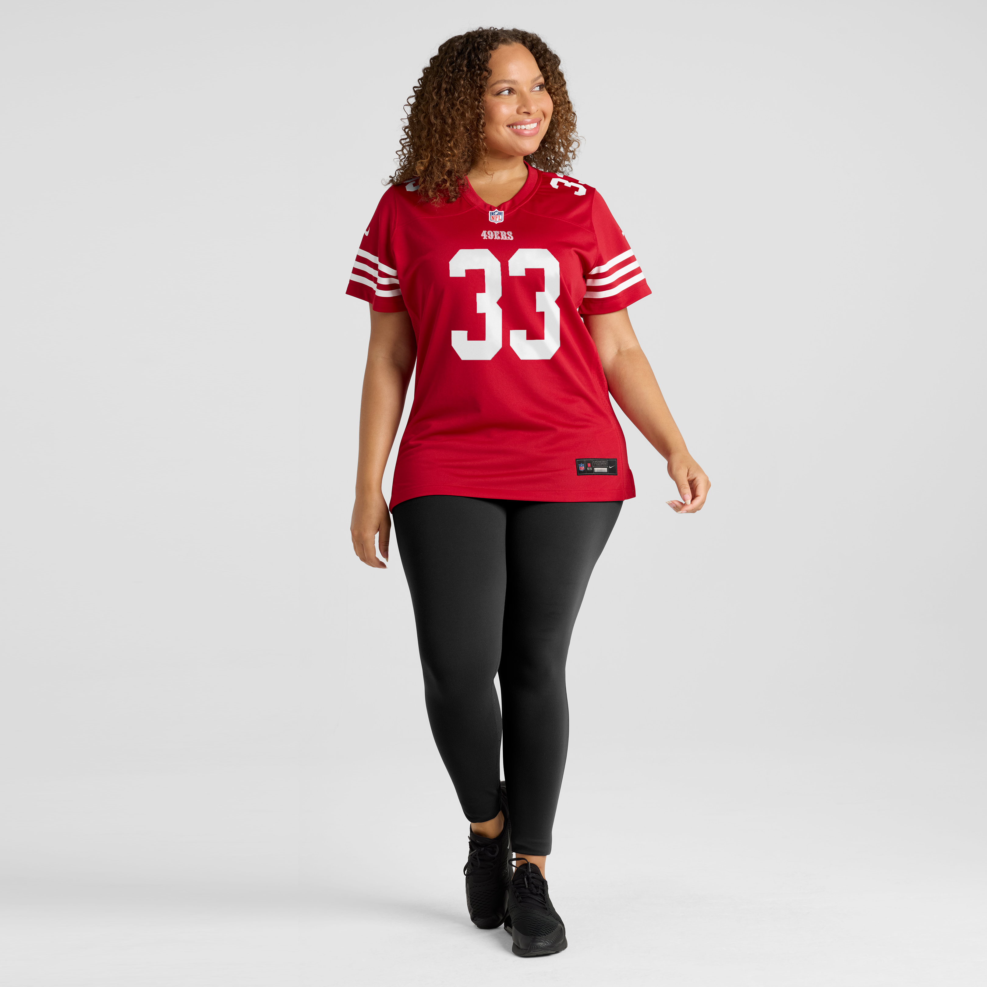 Roger Craig Retired San Francisco 49ers Game Jersey Scarlet NFL Football Fan Wear Roger Craig Retired