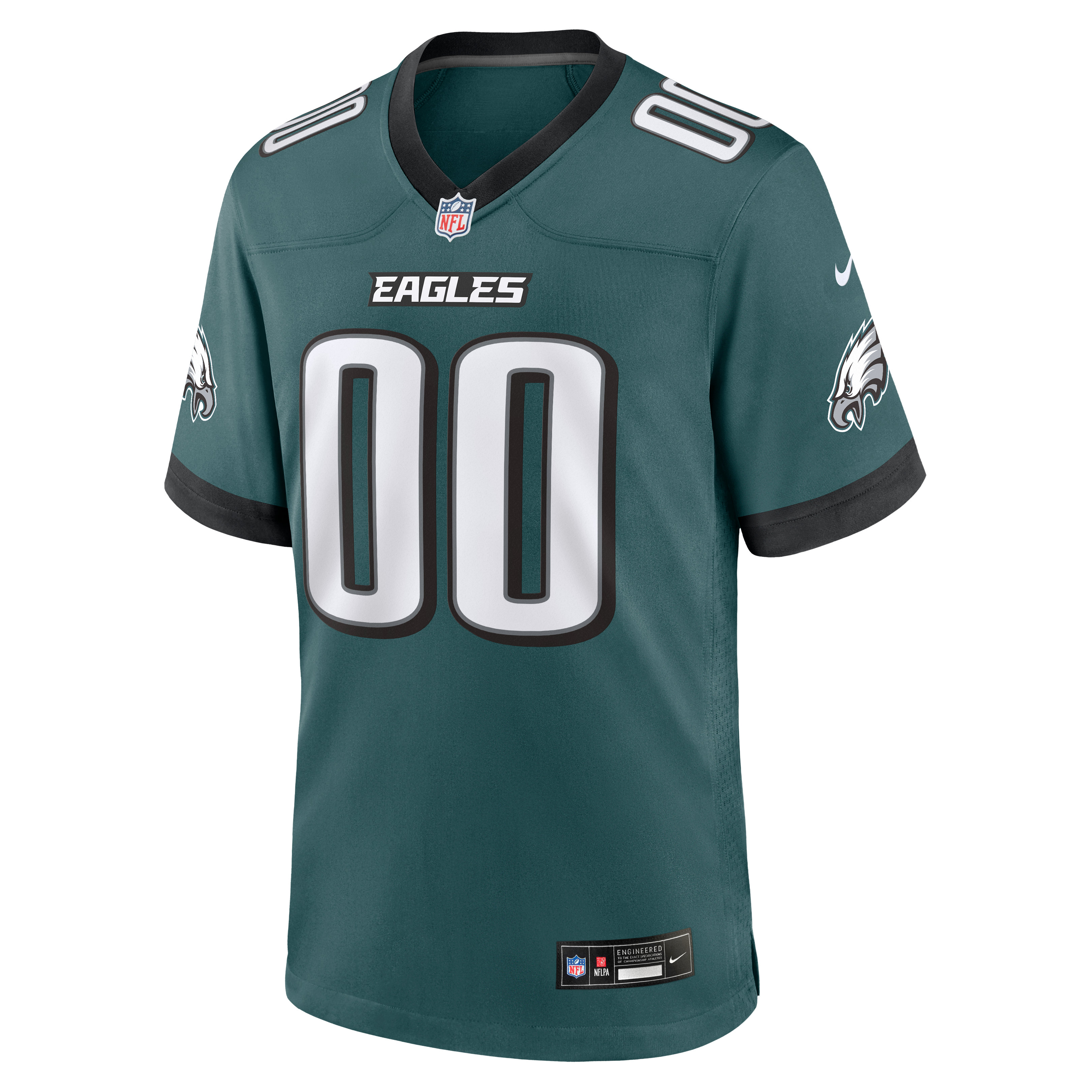 Jonathan Greenard Philadelphia Eagles Game Jersey Midnight NFL Football Fan Wear