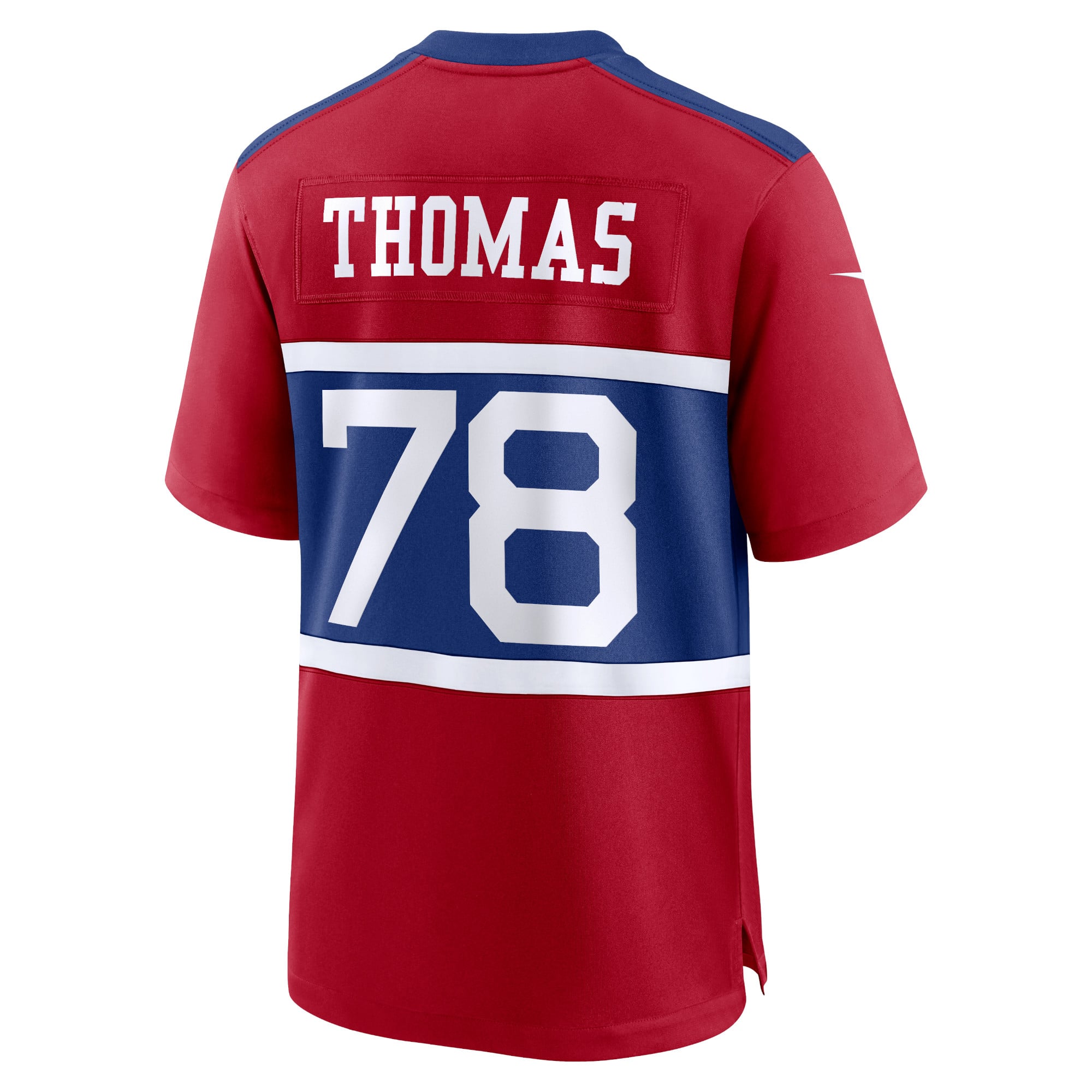 Andrew Thomas New York Giants Alternate Jersey Red NFL Football Fan Wear