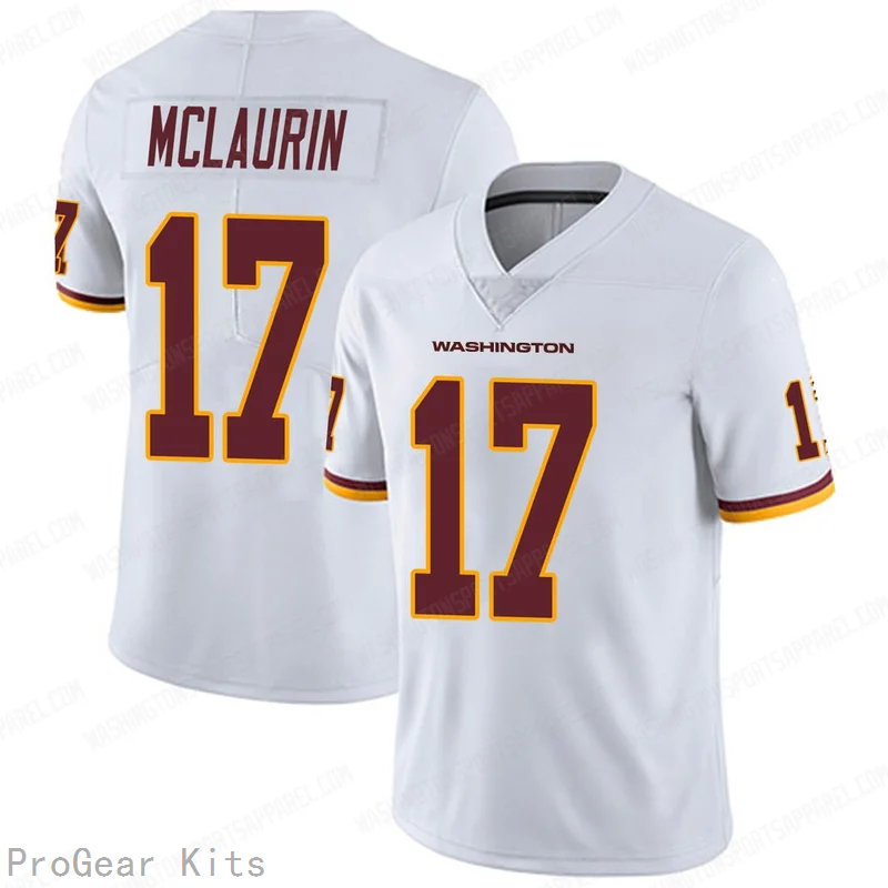 Terry McLaurin Washington Commanders Jersey No.17 White NFL Football Fan Wear Terry McLaurin