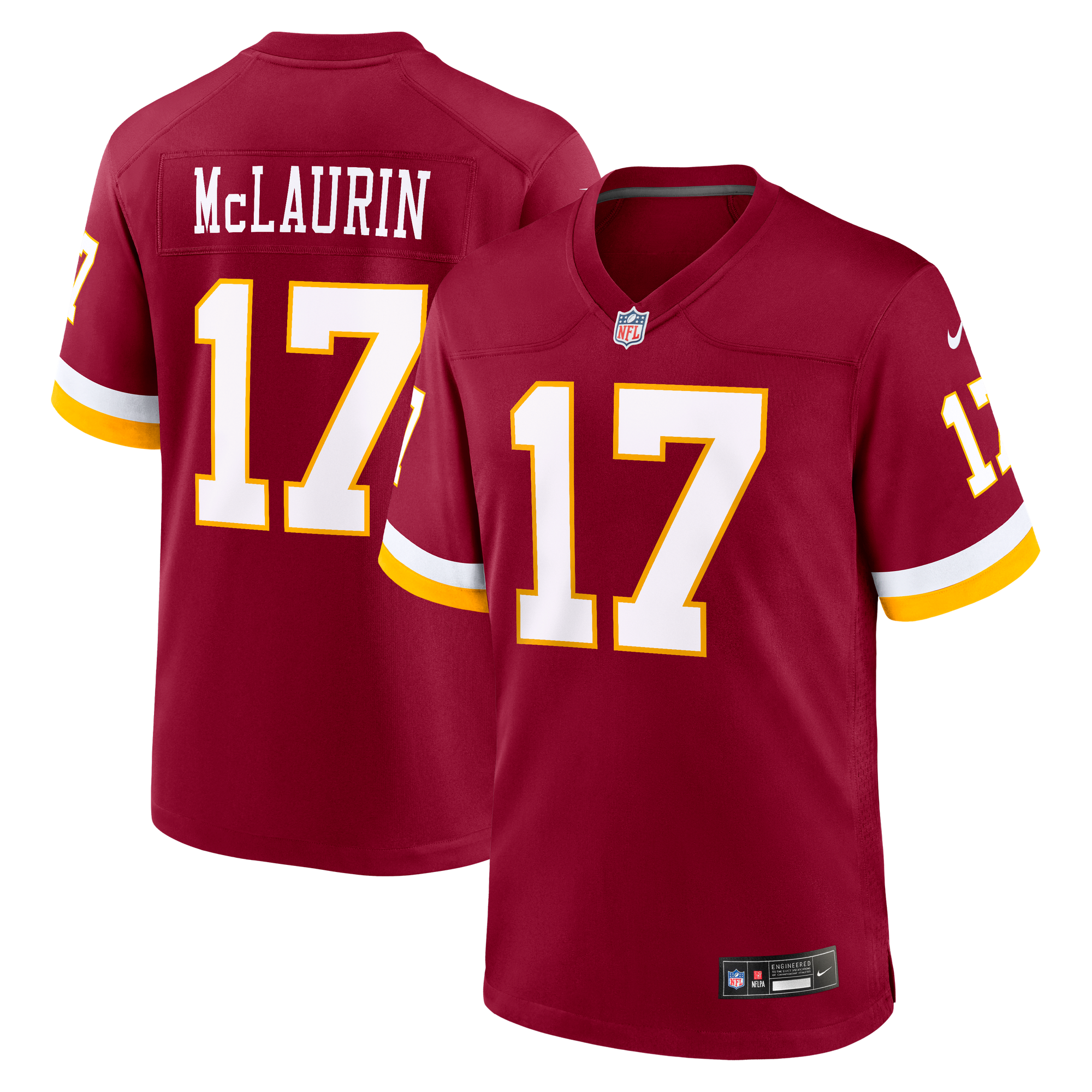 American Terry McLaurin Washington Commanders Limited Jersey Burgundy NFL Football Fan Wear