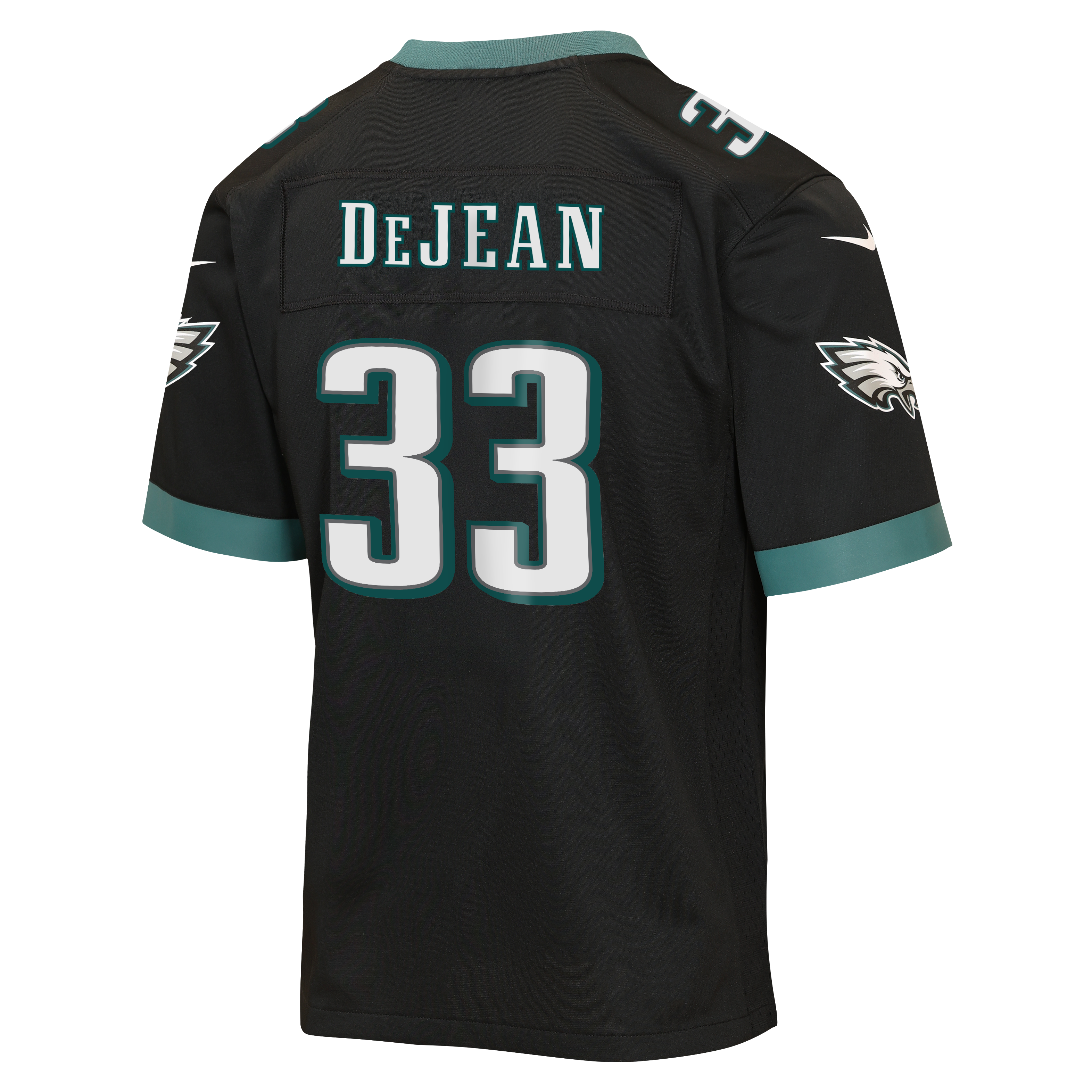 Cooper DeJean Philadelphia Eagles Game Jersey Black NFL Football Fan Wear